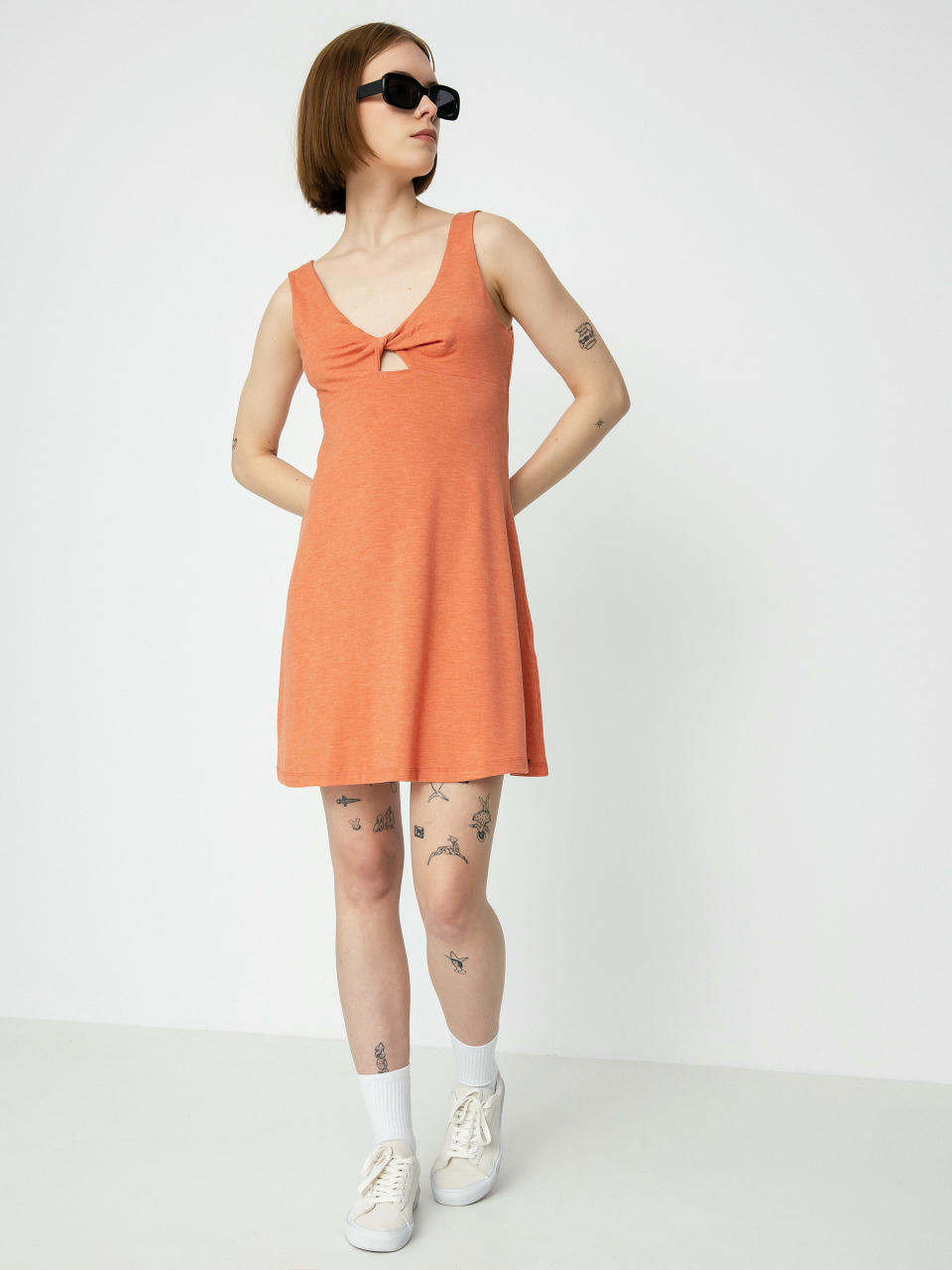 Volcom Desert Bunnie Kleid Wmn (terra cotta)