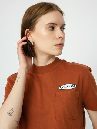 Volcom Pocket Dial T-shirt Wmn (dark clay)
