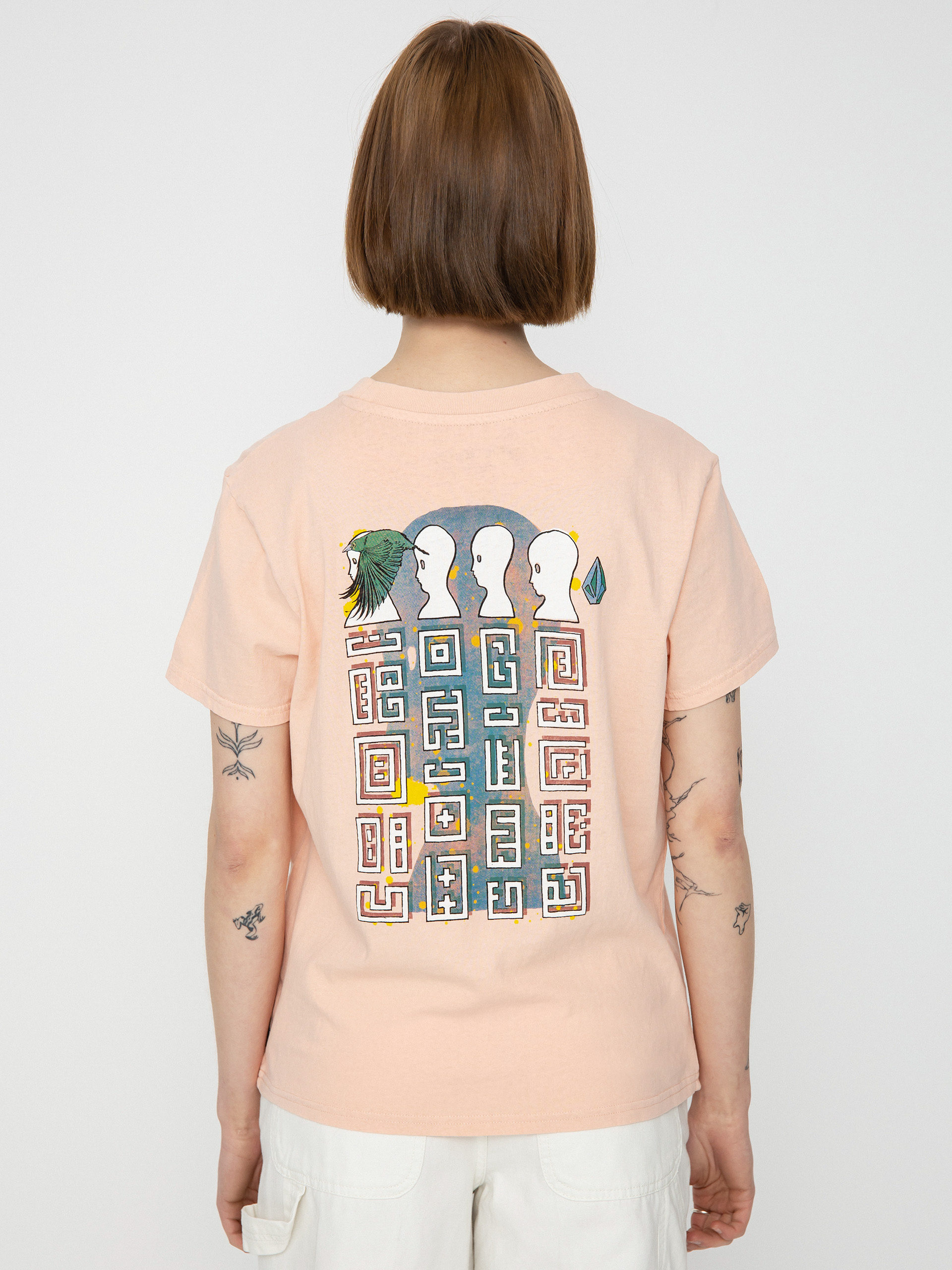 Volcom Fa Ed Merlin Murray T-Shirt Wmn (melon)