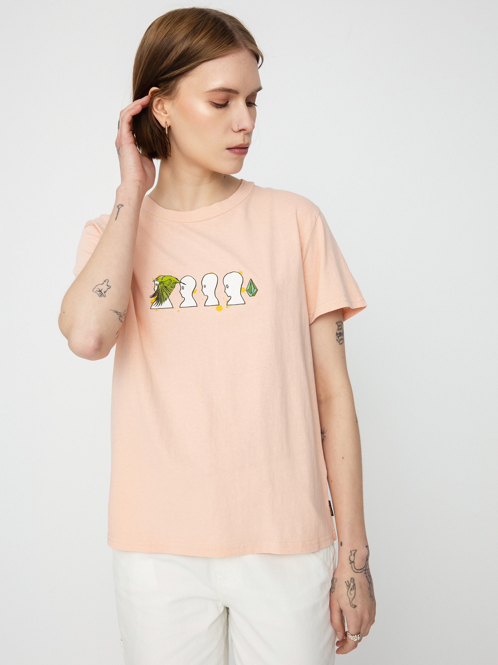 Volcom Fa Ed Merlin Murray T-Shirt Wmn (melon)