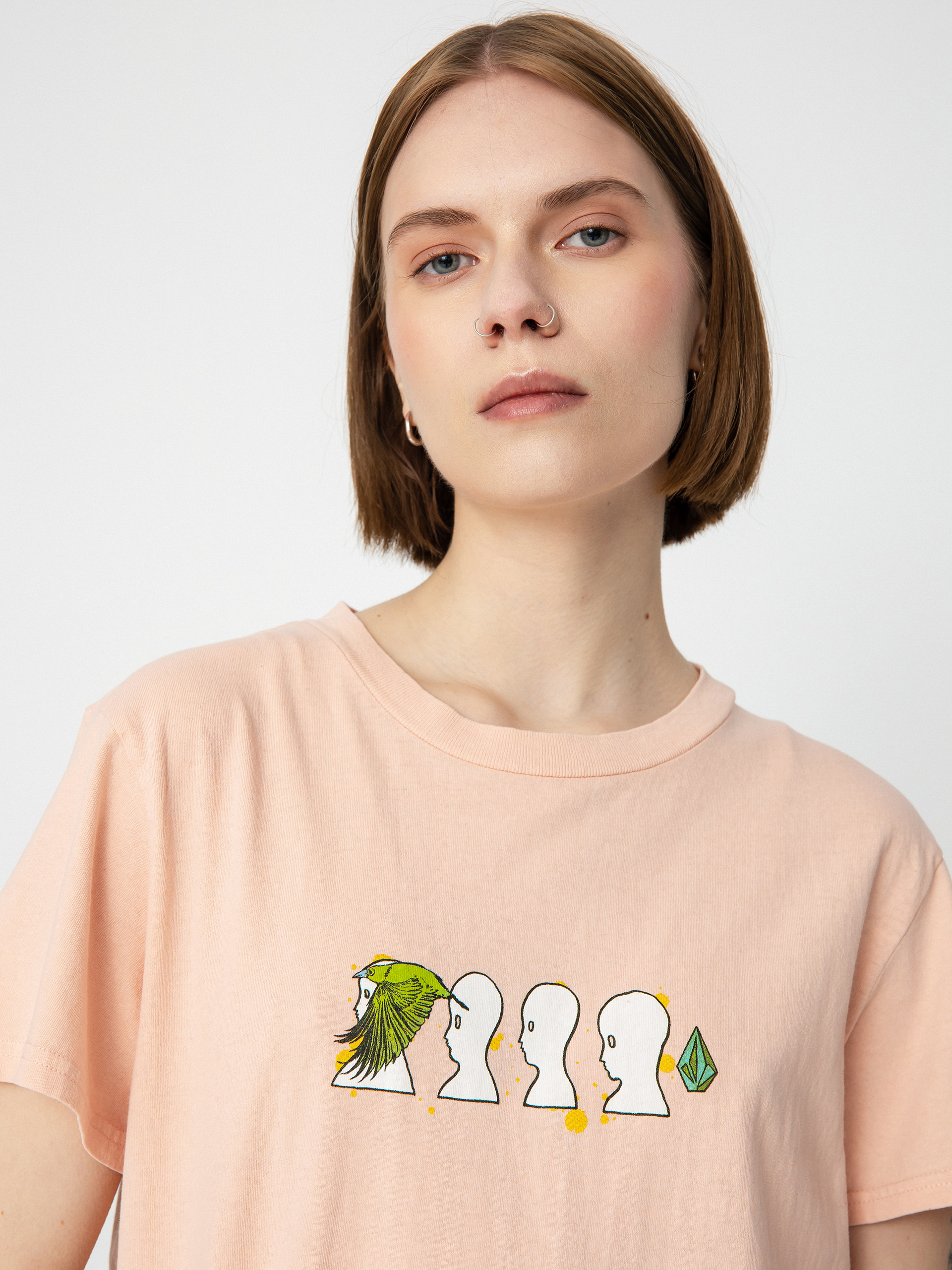 Volcom Fa Ed Merlin Murray T-Shirt Wmn (melon)