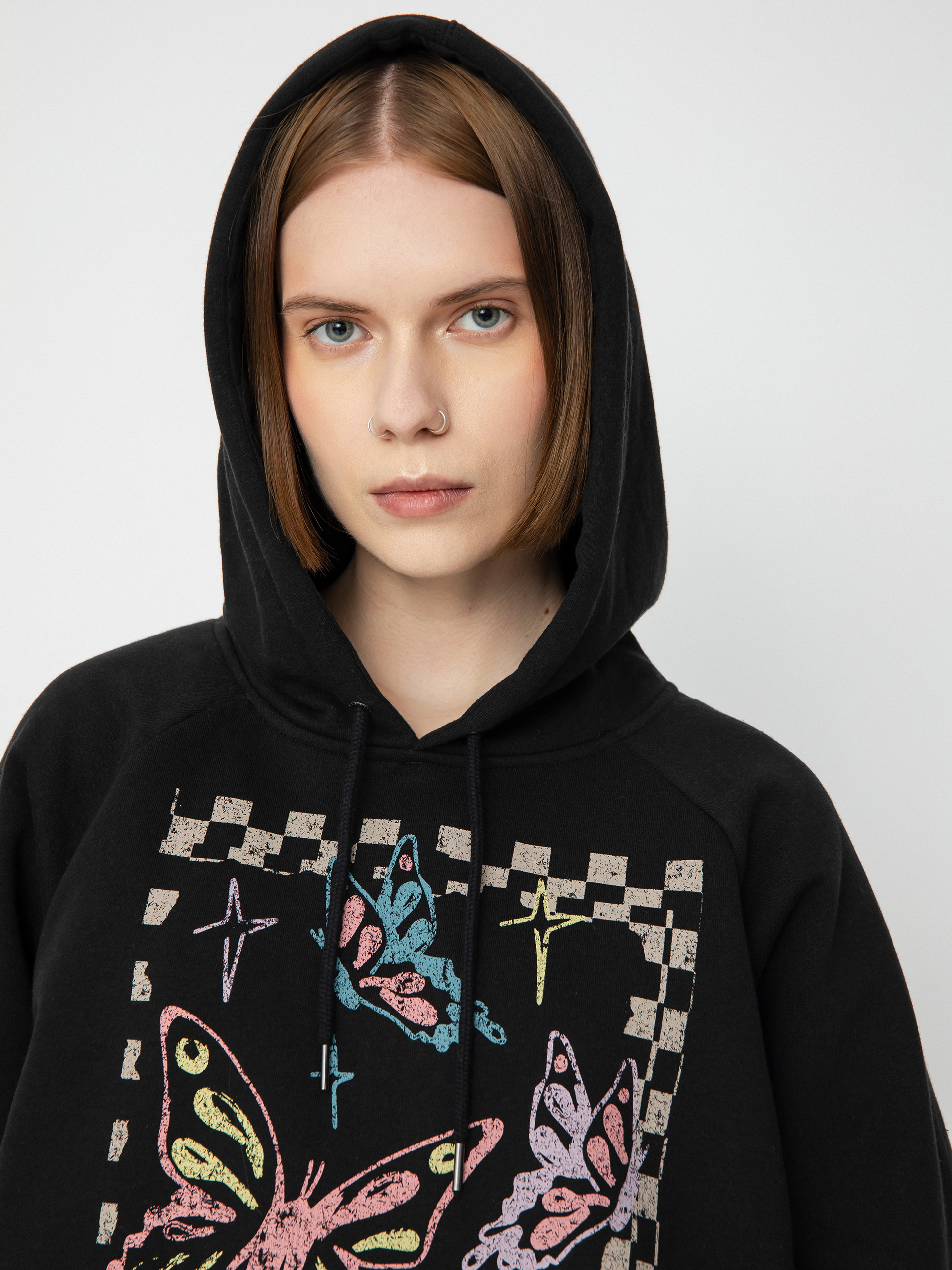 Volcom Truly Stoked Bf HD Hoodie Wmn (black)