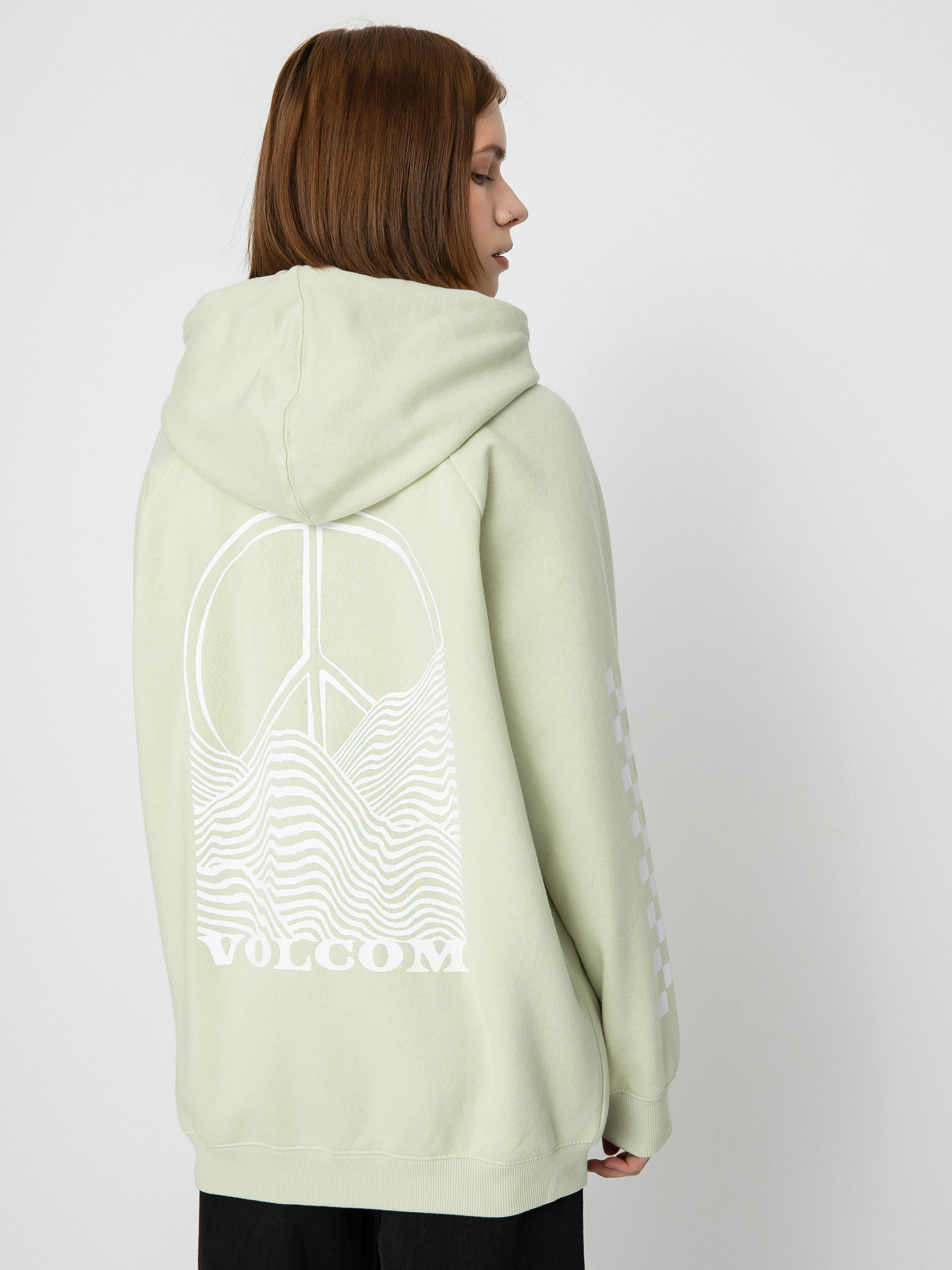 Volcom Truly Stoked Bf HD Hoodie Wmn (sage)