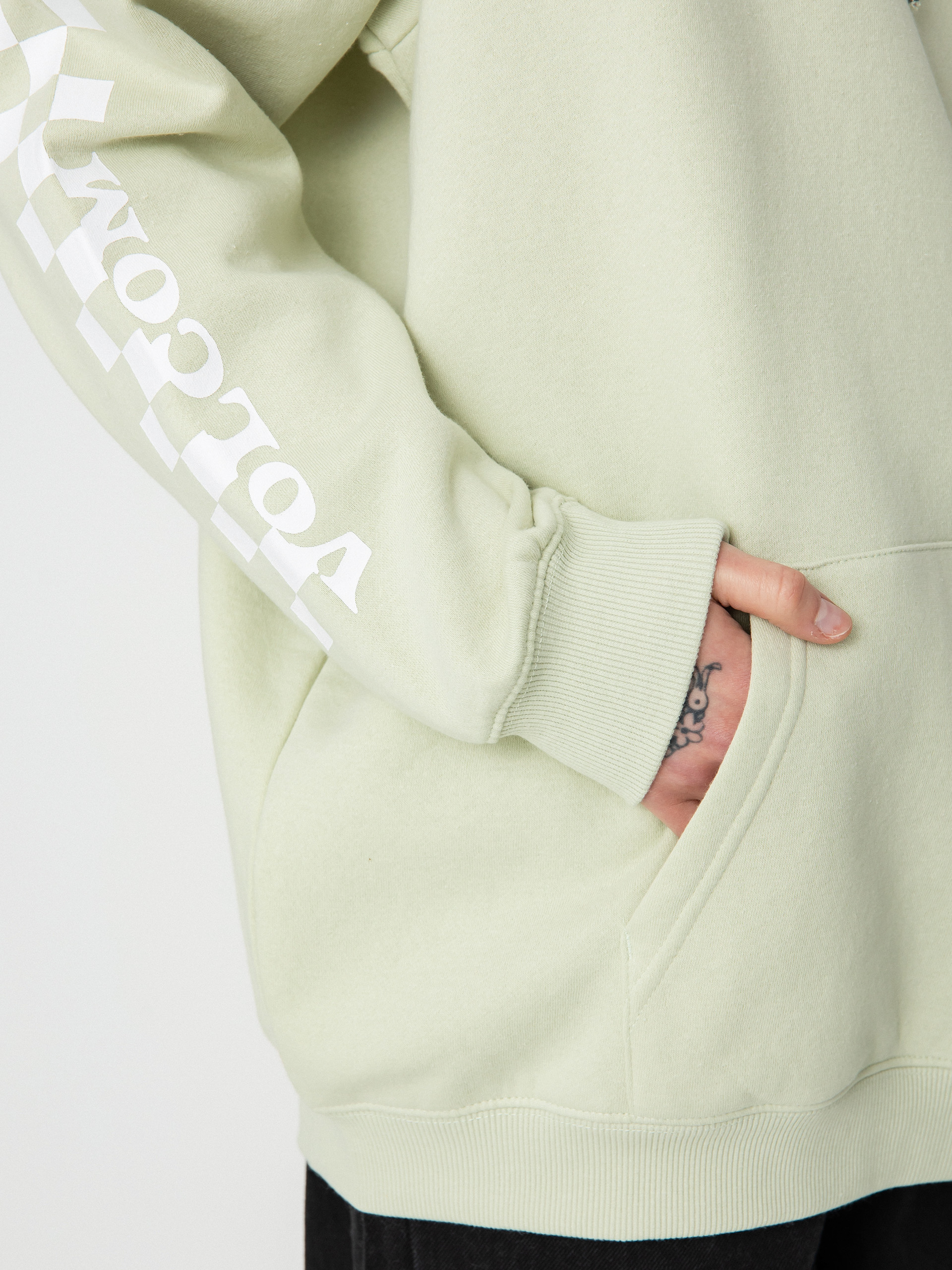 Volcom Truly Stoked Bf HD Hoodie Wmn (sage)