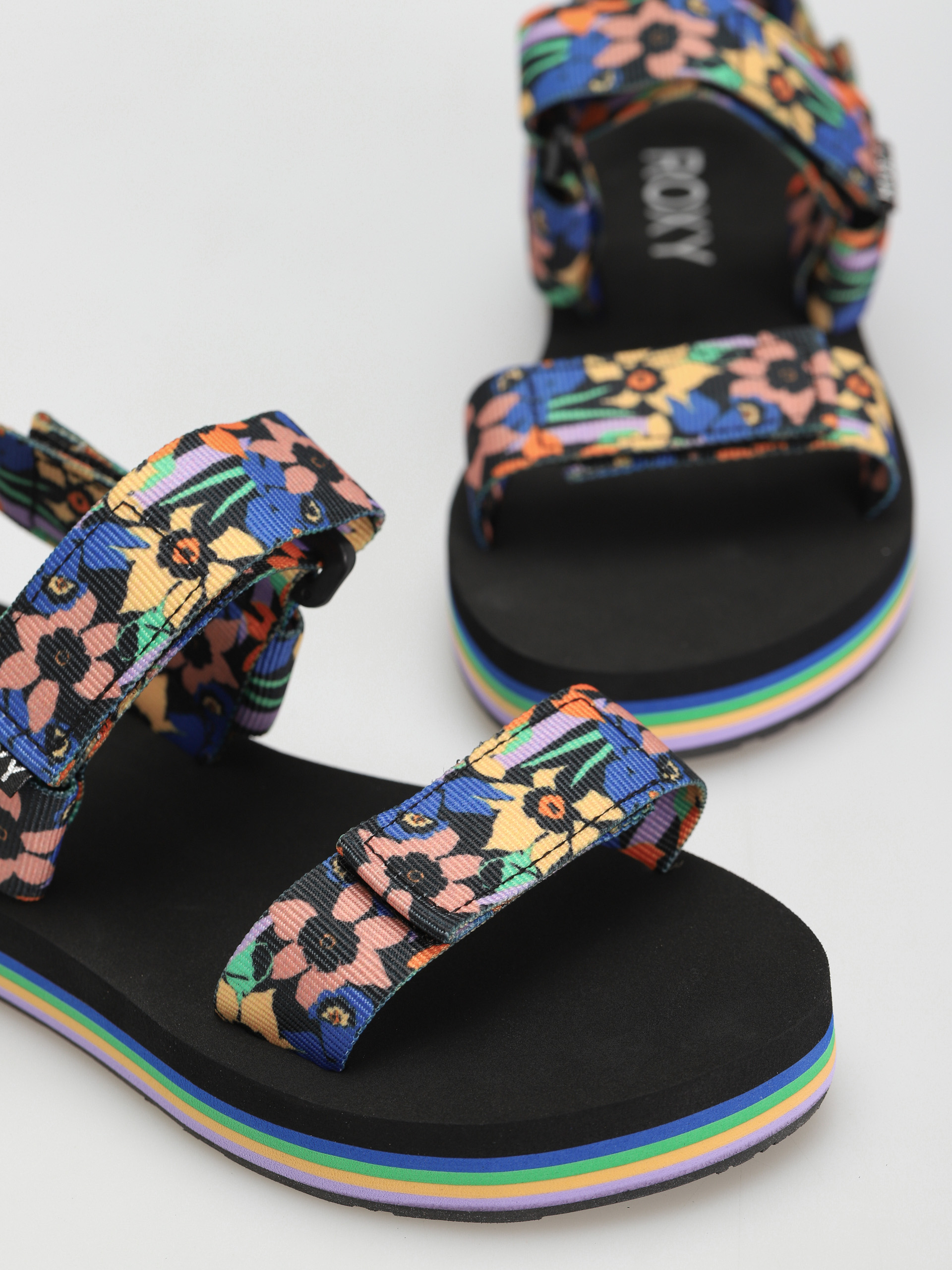 Roxy Cage Sandals Wmn (black/blue)