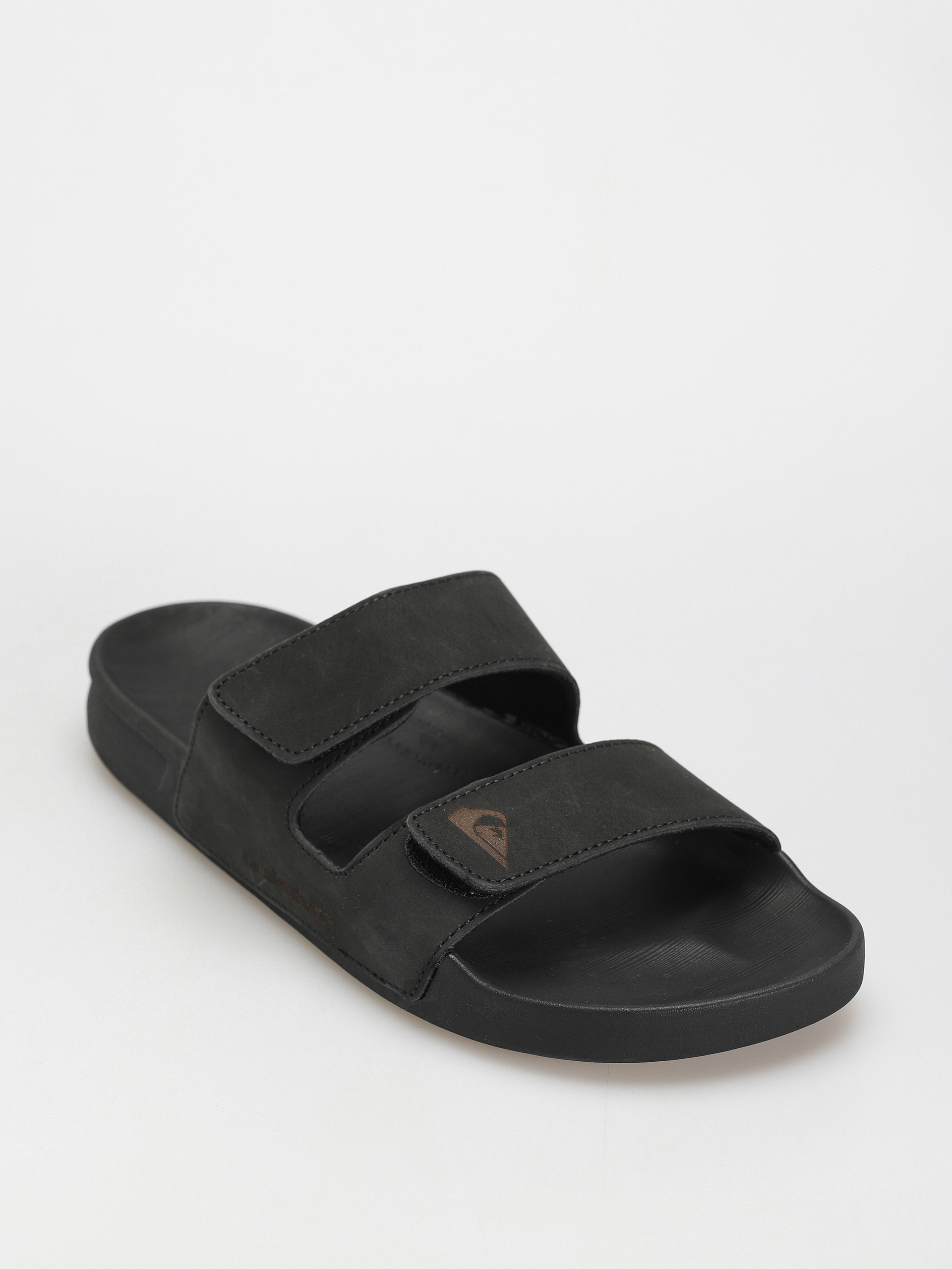 Quiksilver Rivi Leather Flip-flops (black 1)