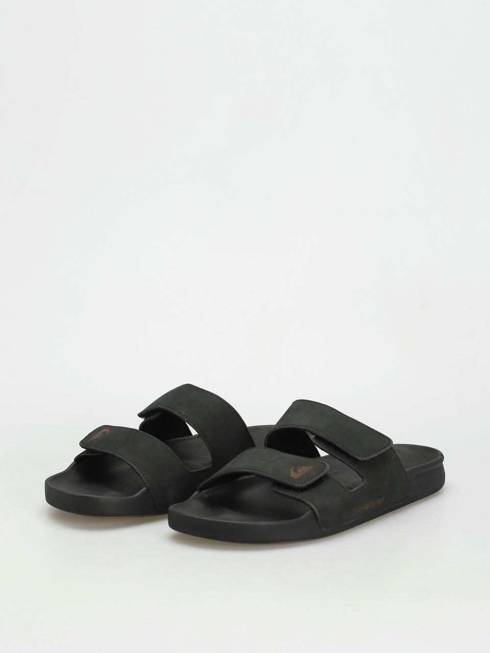 Quiksilver Rivi Leather Flip-flops (black 1)