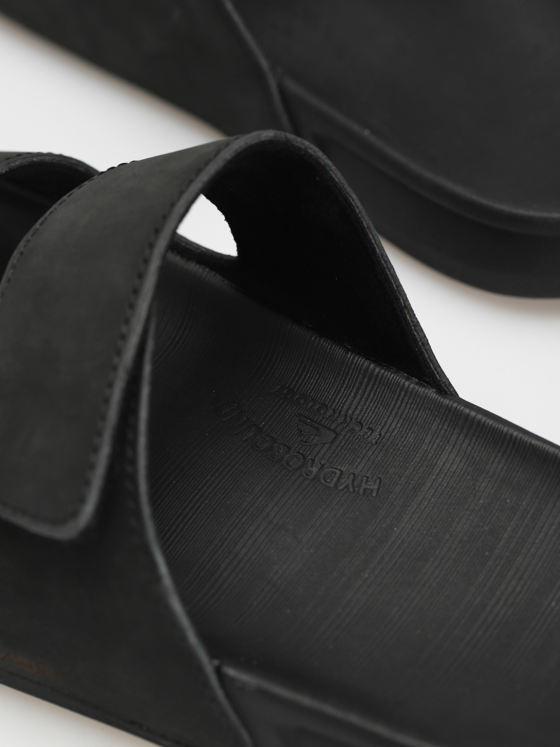 Quiksilver Rivi Leather Flip-flops (black 1)