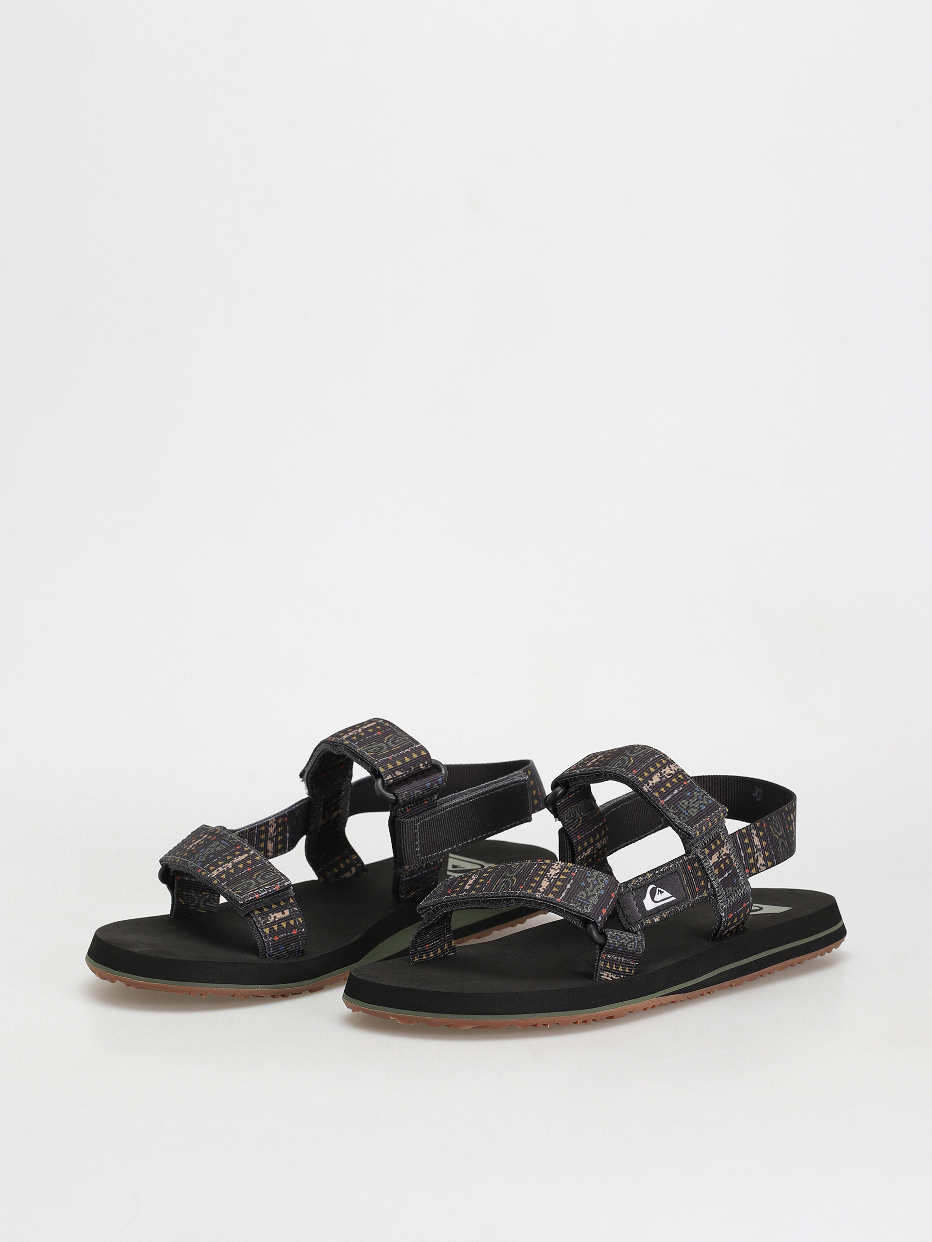 Quiksilver Monkey Caged Sandals (black/blue/green)