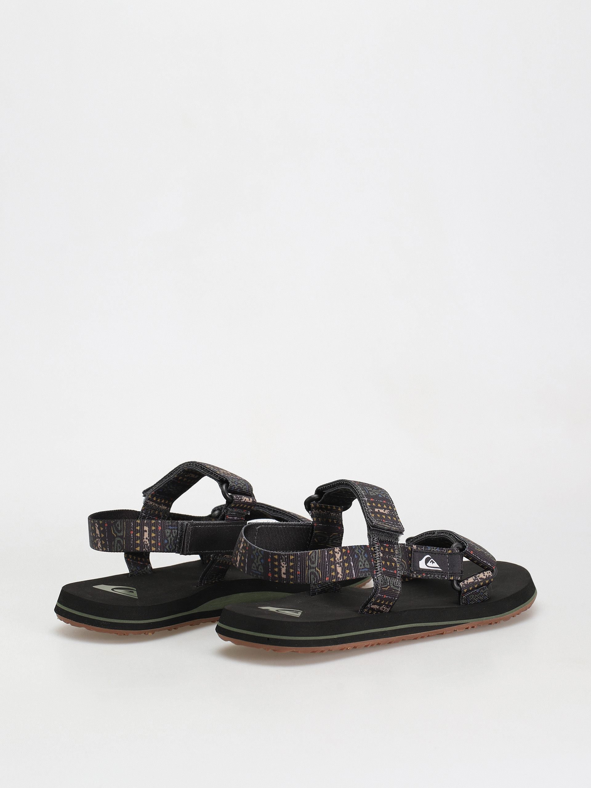 Quiksilver Monkey Caged Sandals (black/blue/green)