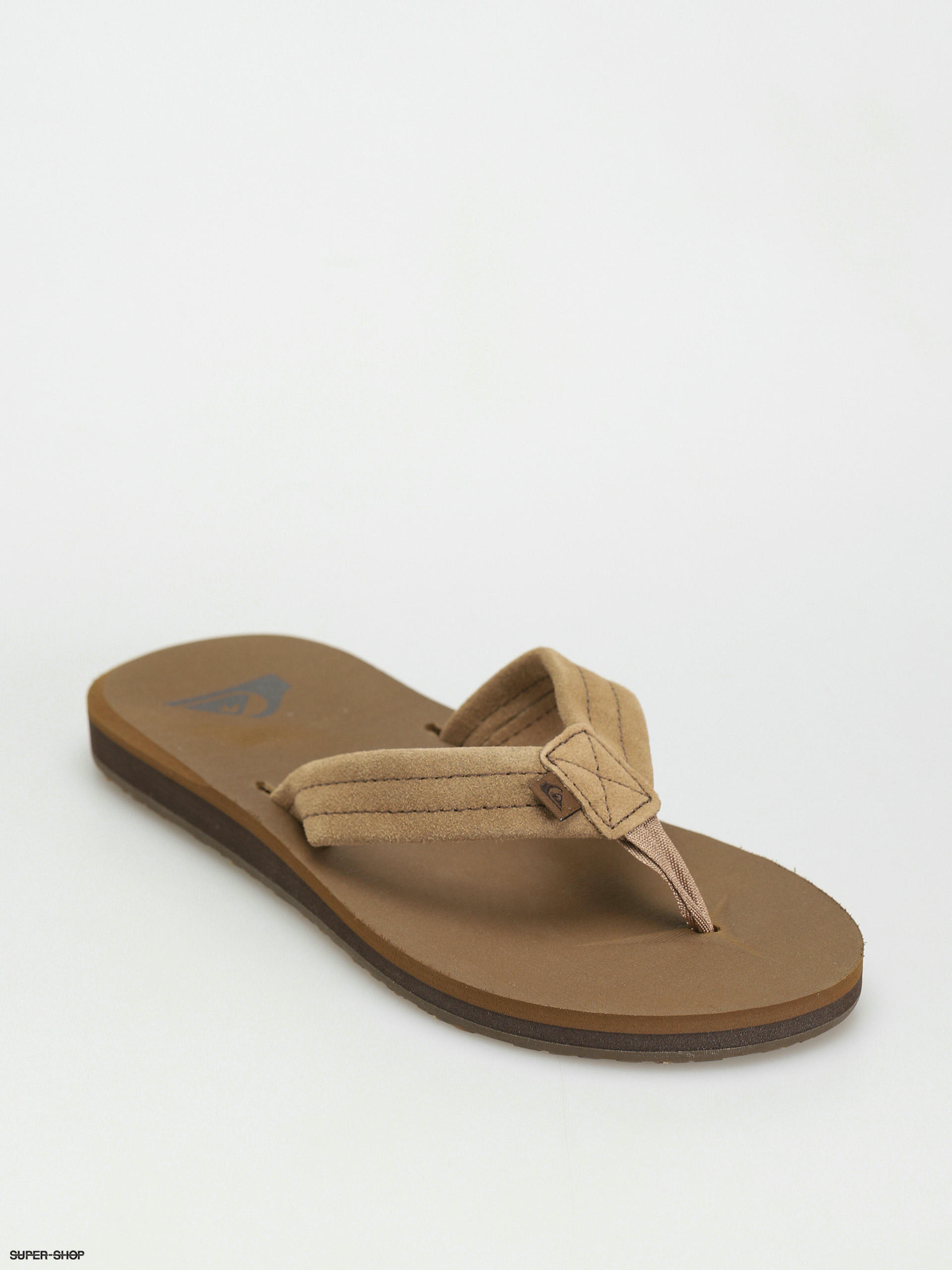 Quiksilver carver store flip flops