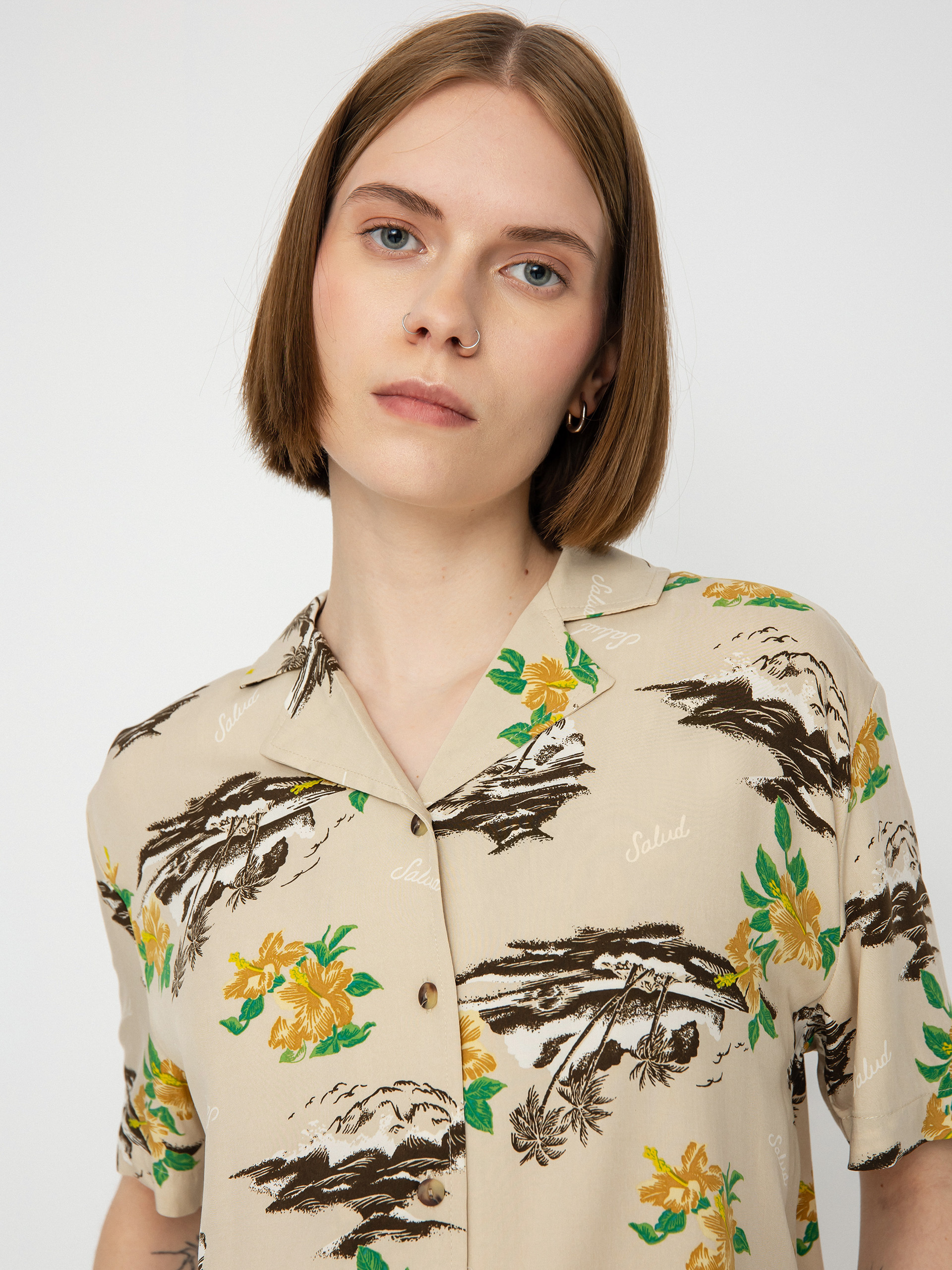 Brixton Bunker Paradise Hemd Wmn (safari)