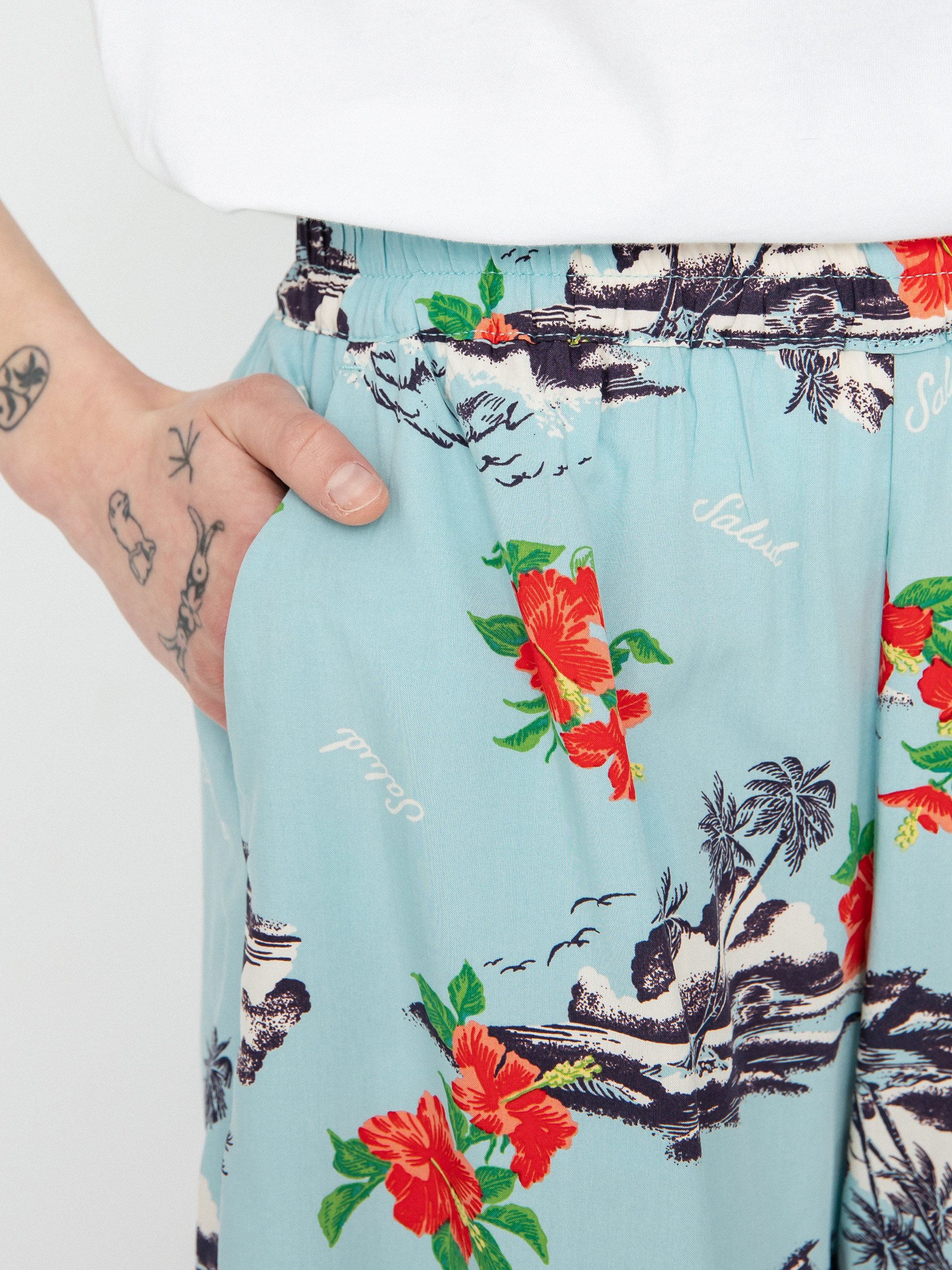 Brixton Paradise Shorts Wmn (canal blue)