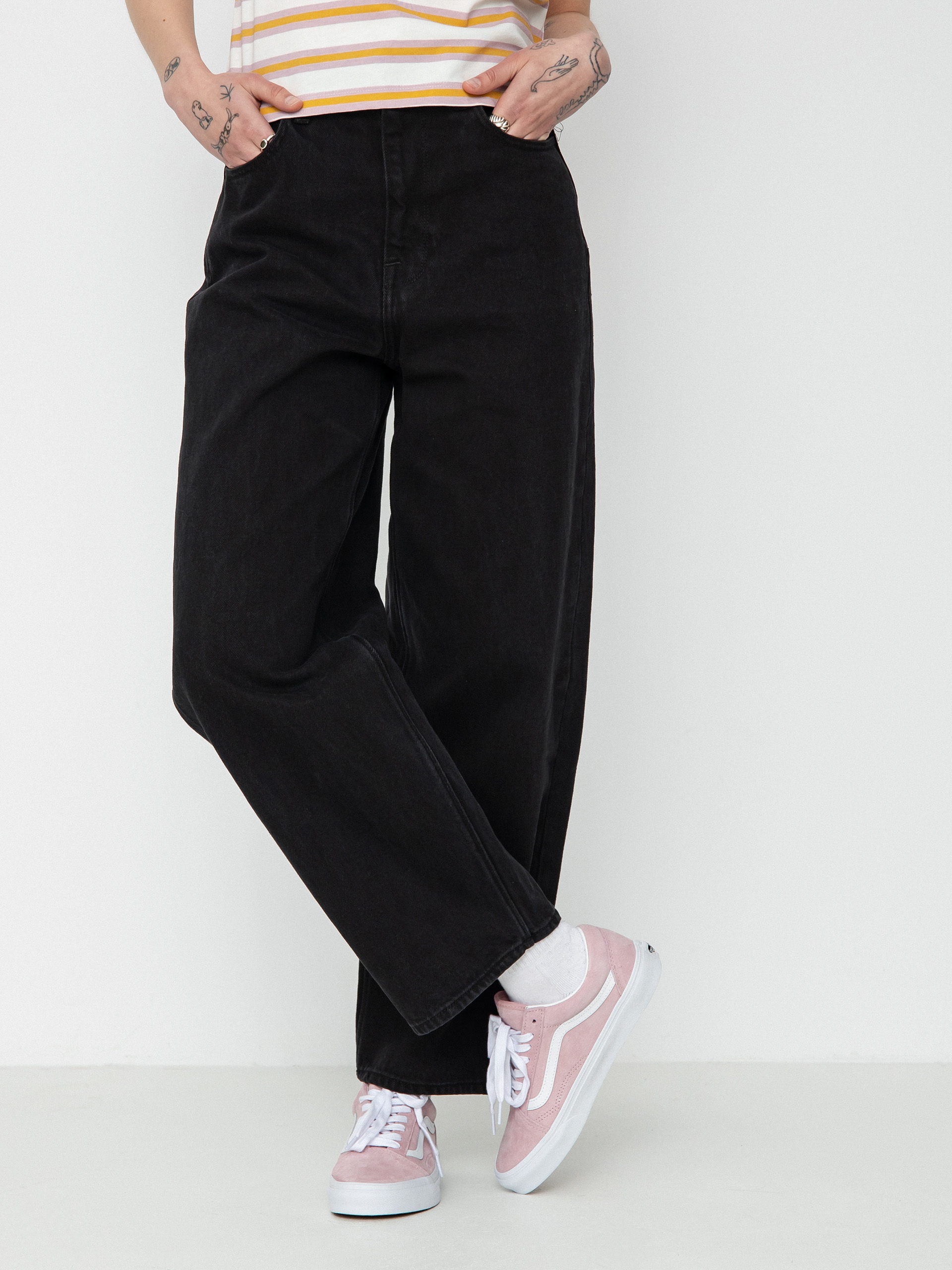 Volcom Weellow Denim Pants Wmn (black)