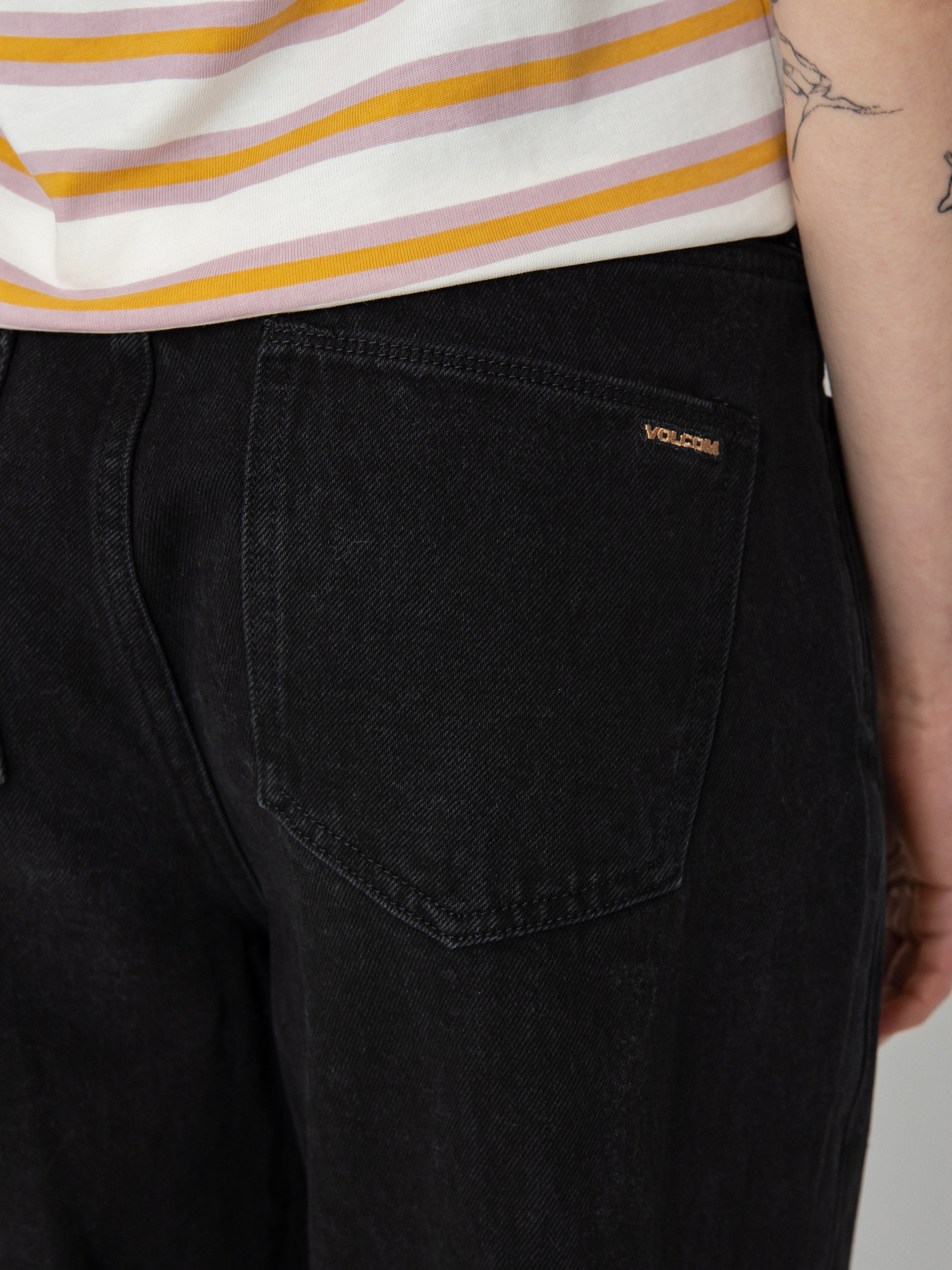 Volcom Weellow Denim Pants Wmn (black)