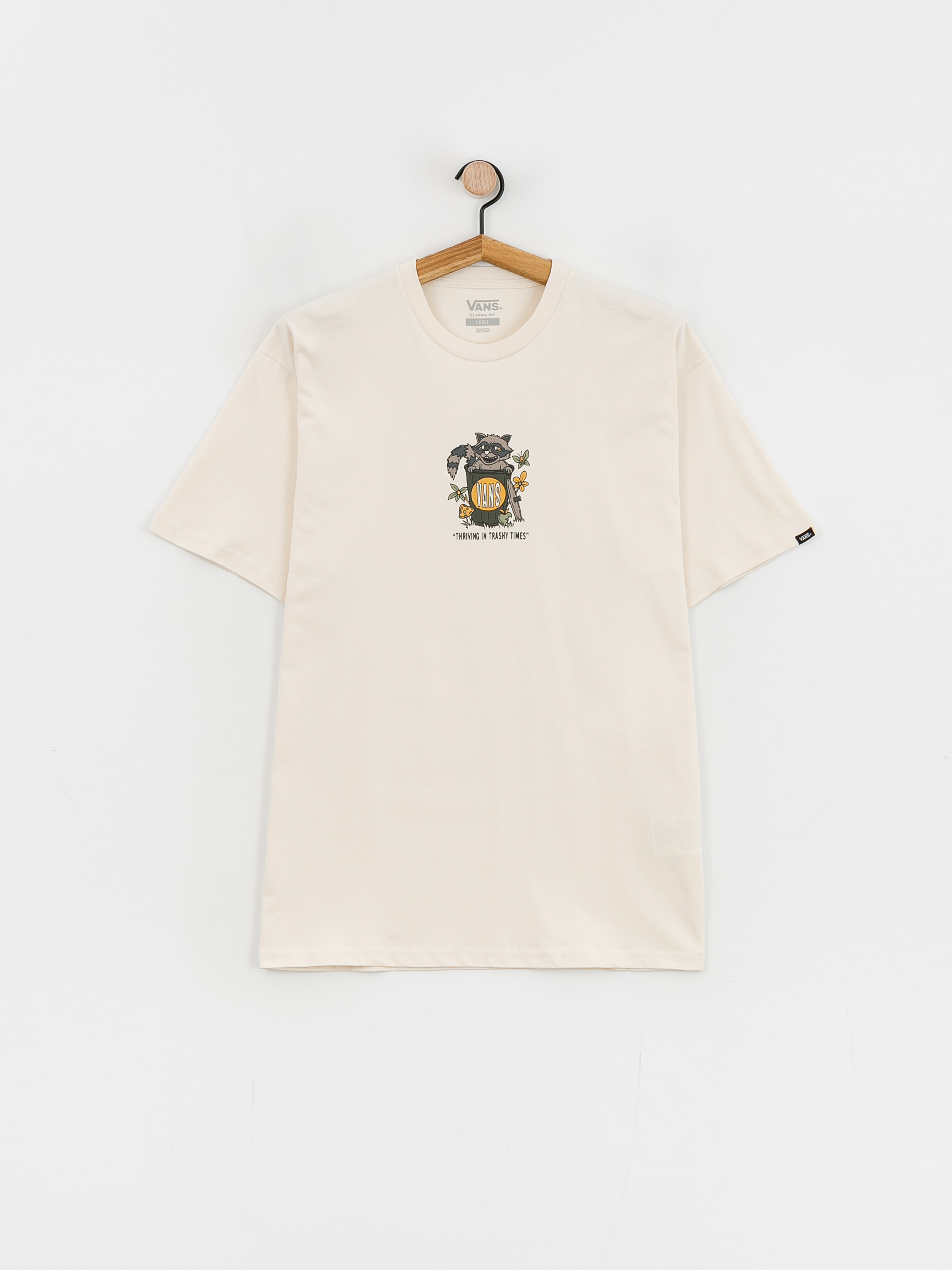 Vans Thriving Raccoon T-shirt (antique white)