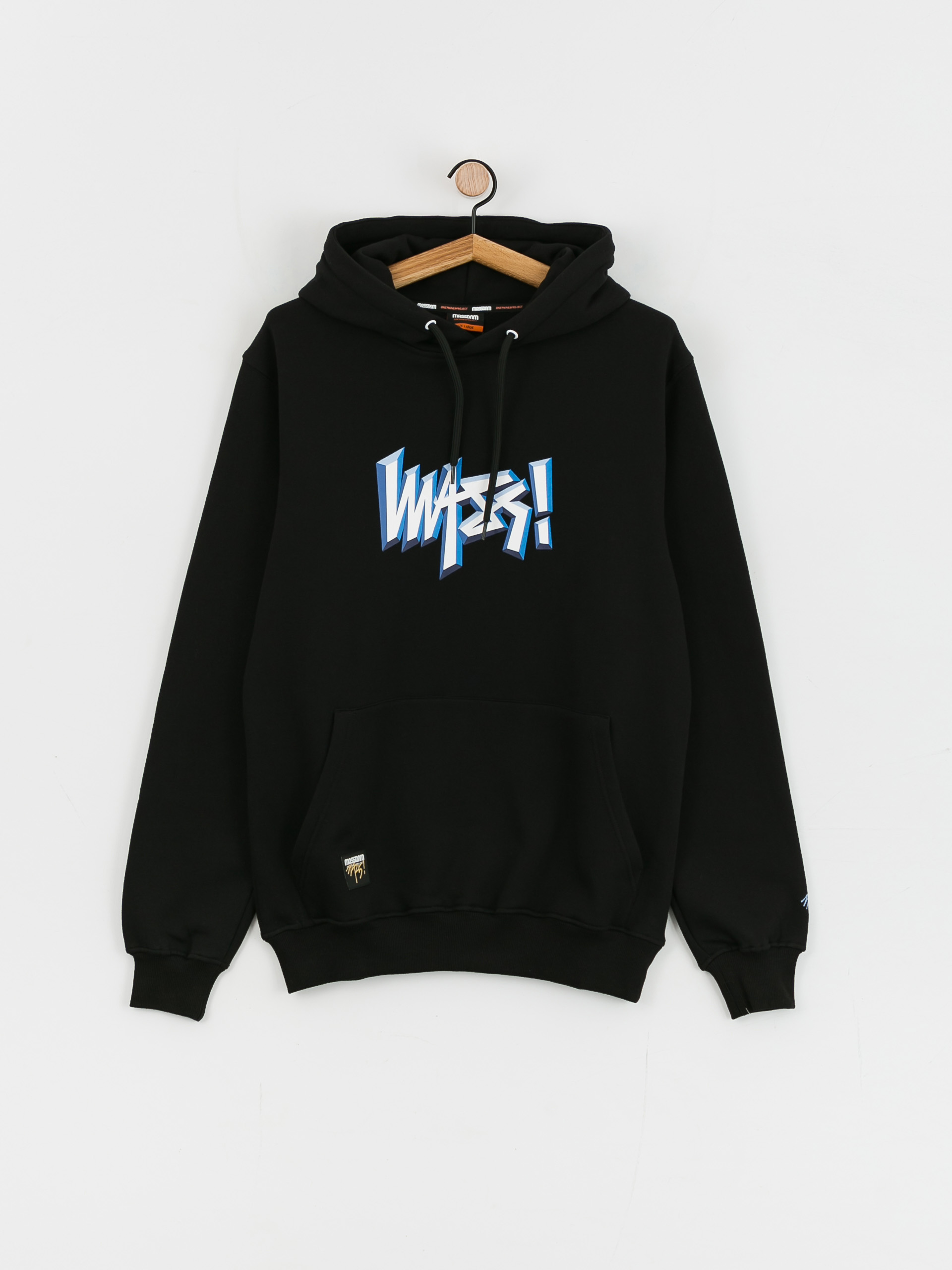 MassDnm Solid HD Hoodie (black)