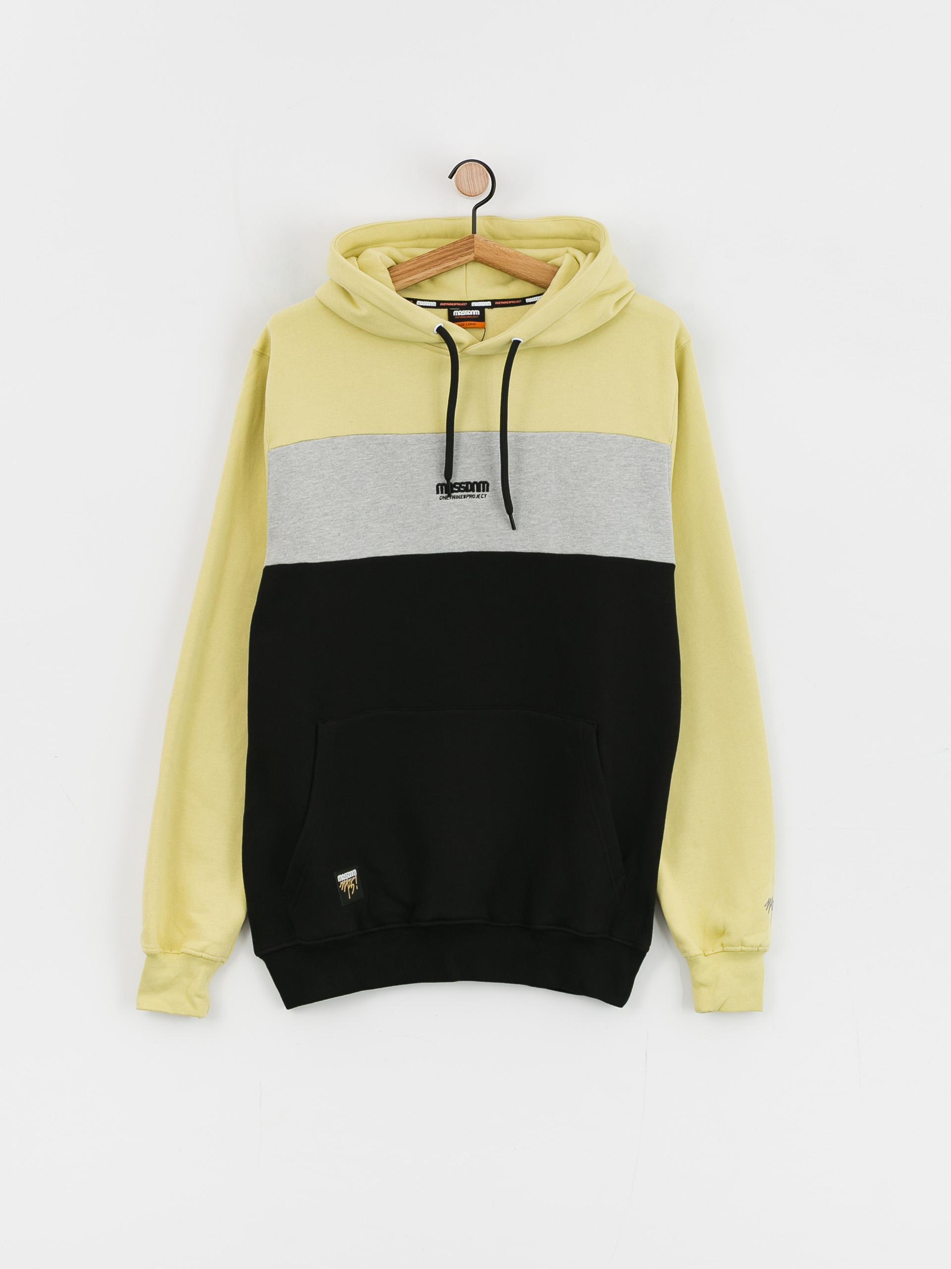 MassDnm Target HD Hoodie (sand/heather grey/black)