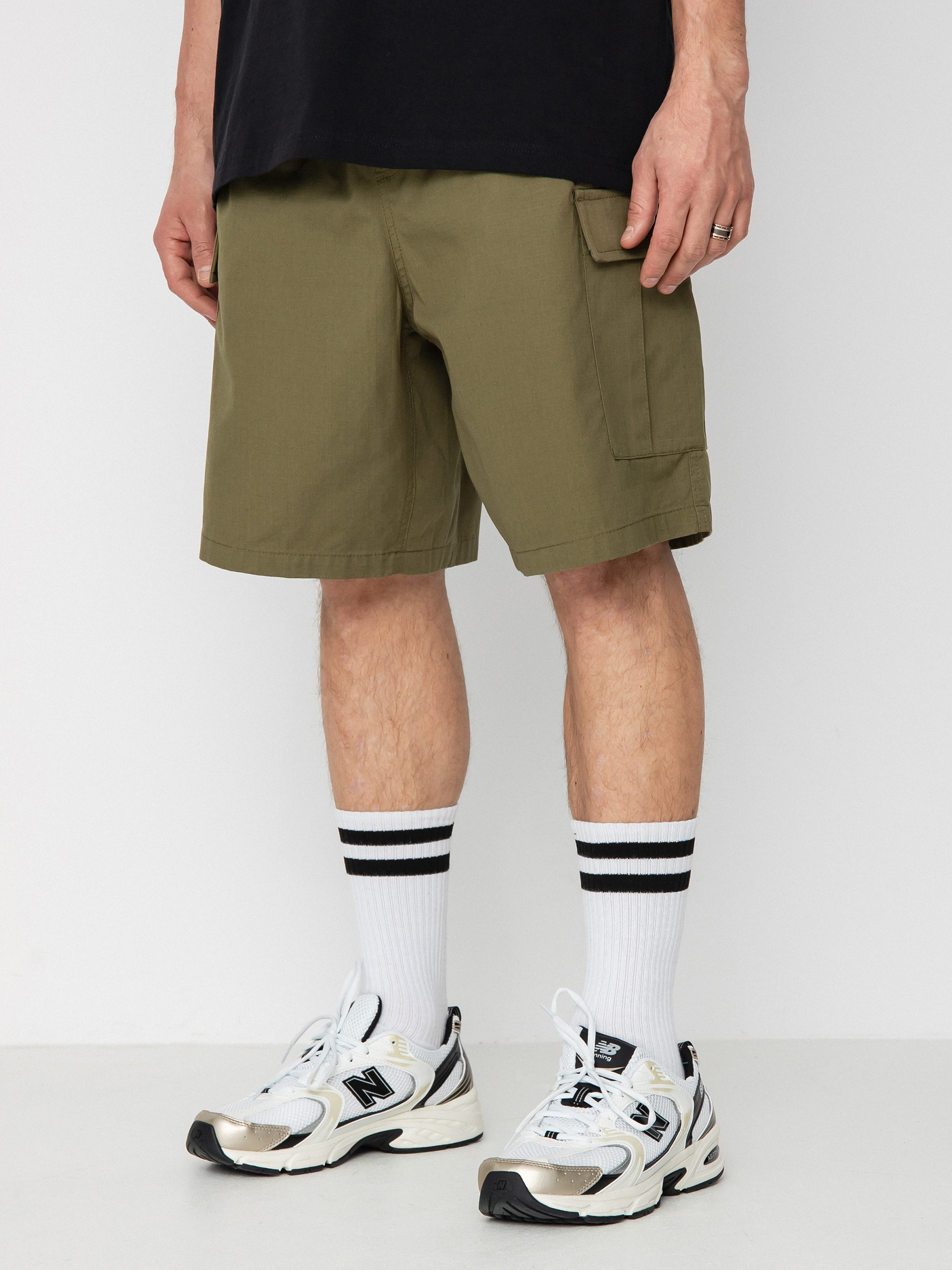 OBEY Easy Ripstop Cargo Shorts (field green)