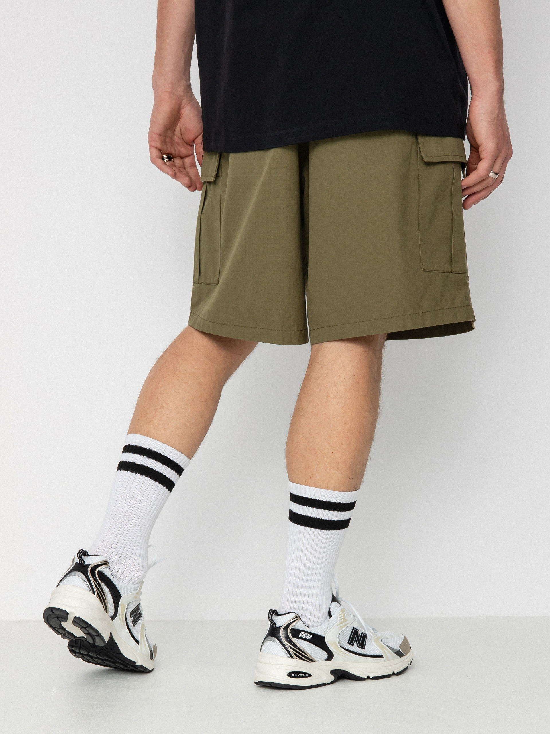 OBEY Easy Ripstop Cargo Shorts (field green)