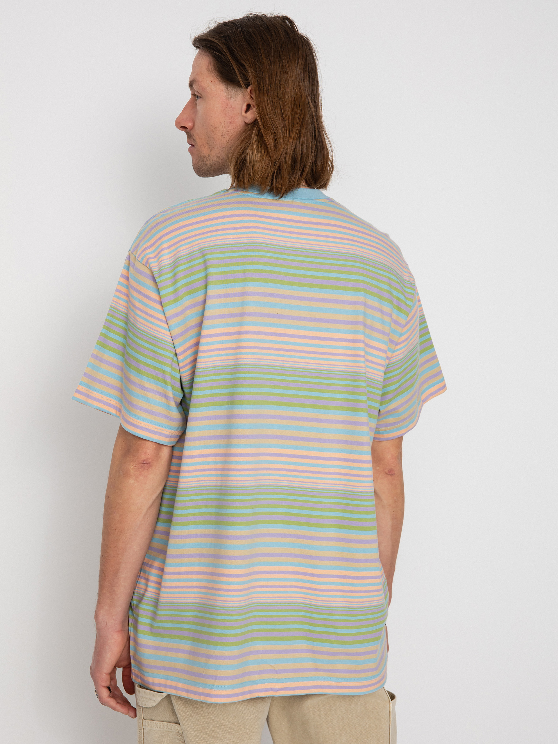 OBEY Break T-shirt (sky blue multi)