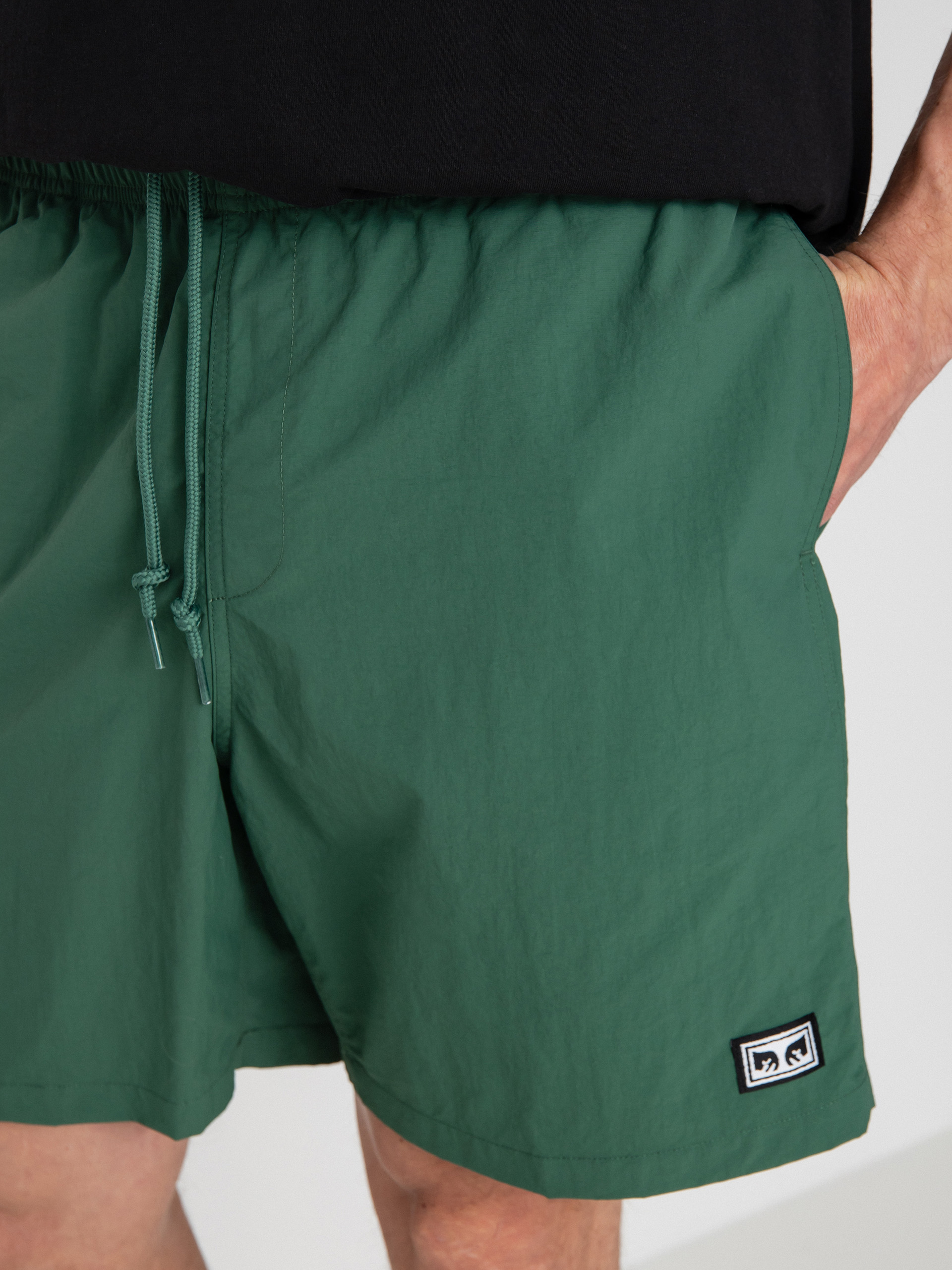 OBEY Easy Eyes Shorts (palm leaf)