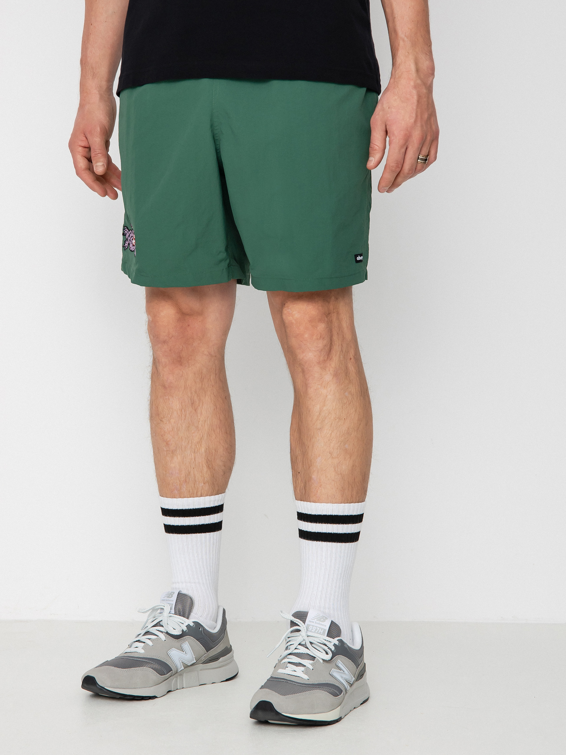 OBEY Hang Out Shorts (palm leaf)