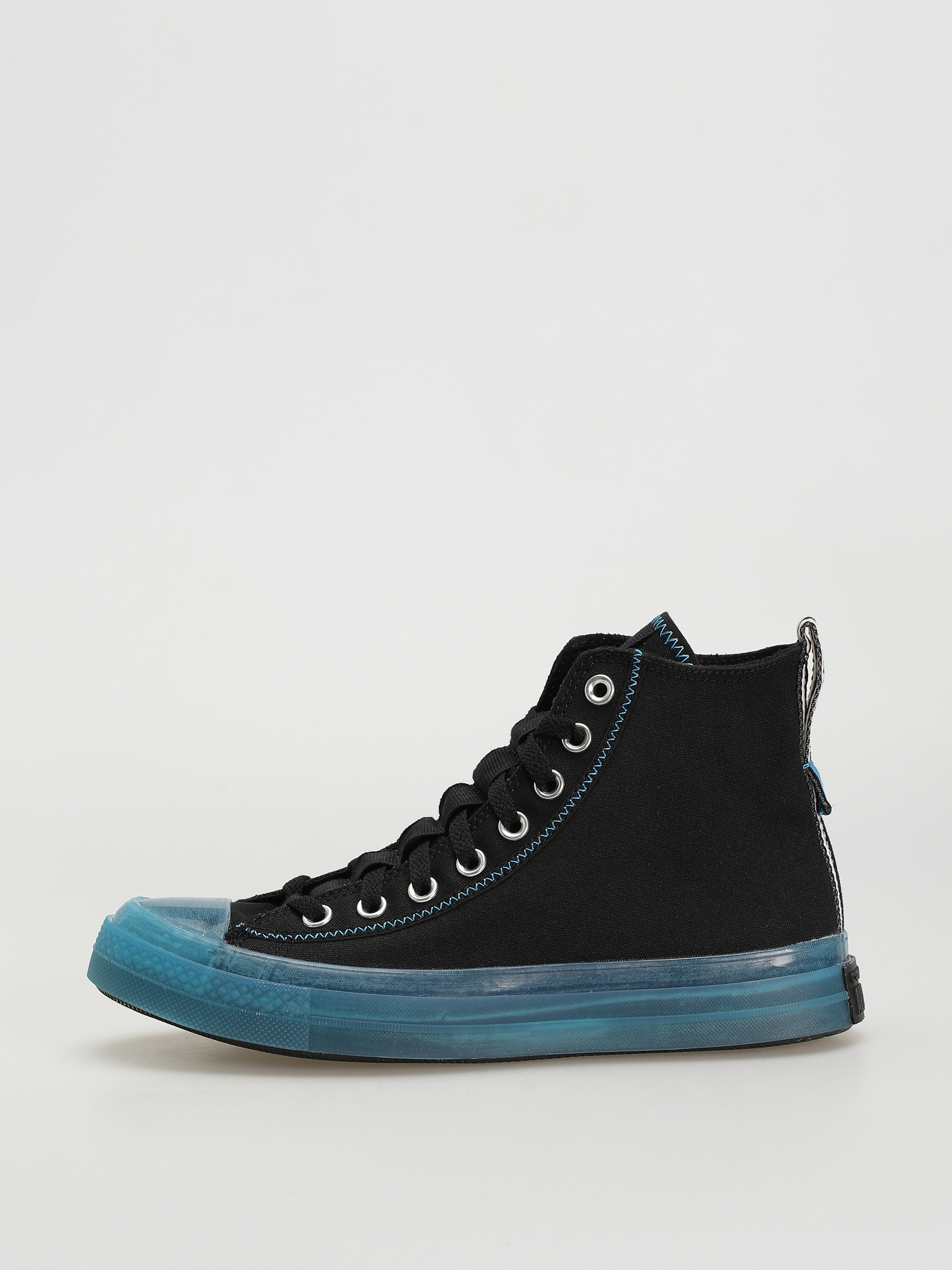 Converse Chuck Taylor All Star CX Explore Hi Shoes (black/dial up blue)