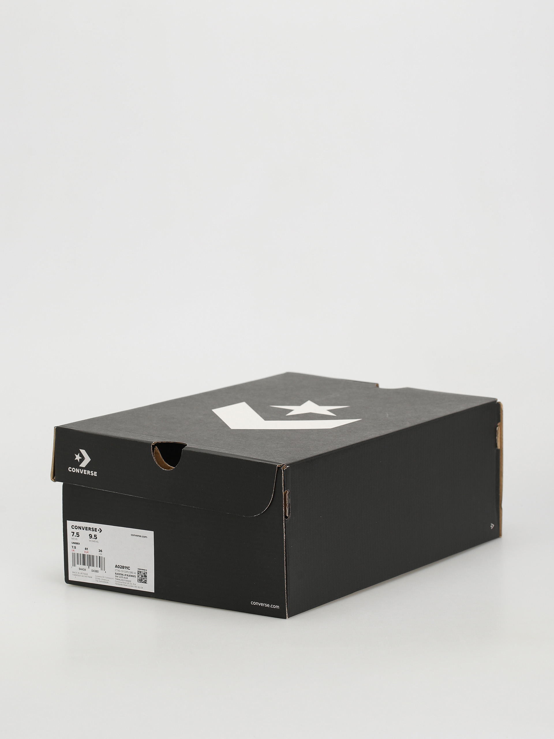 Converse Chuck Taylor All Star CX Explore Hi Shoes (black/dial up blue)