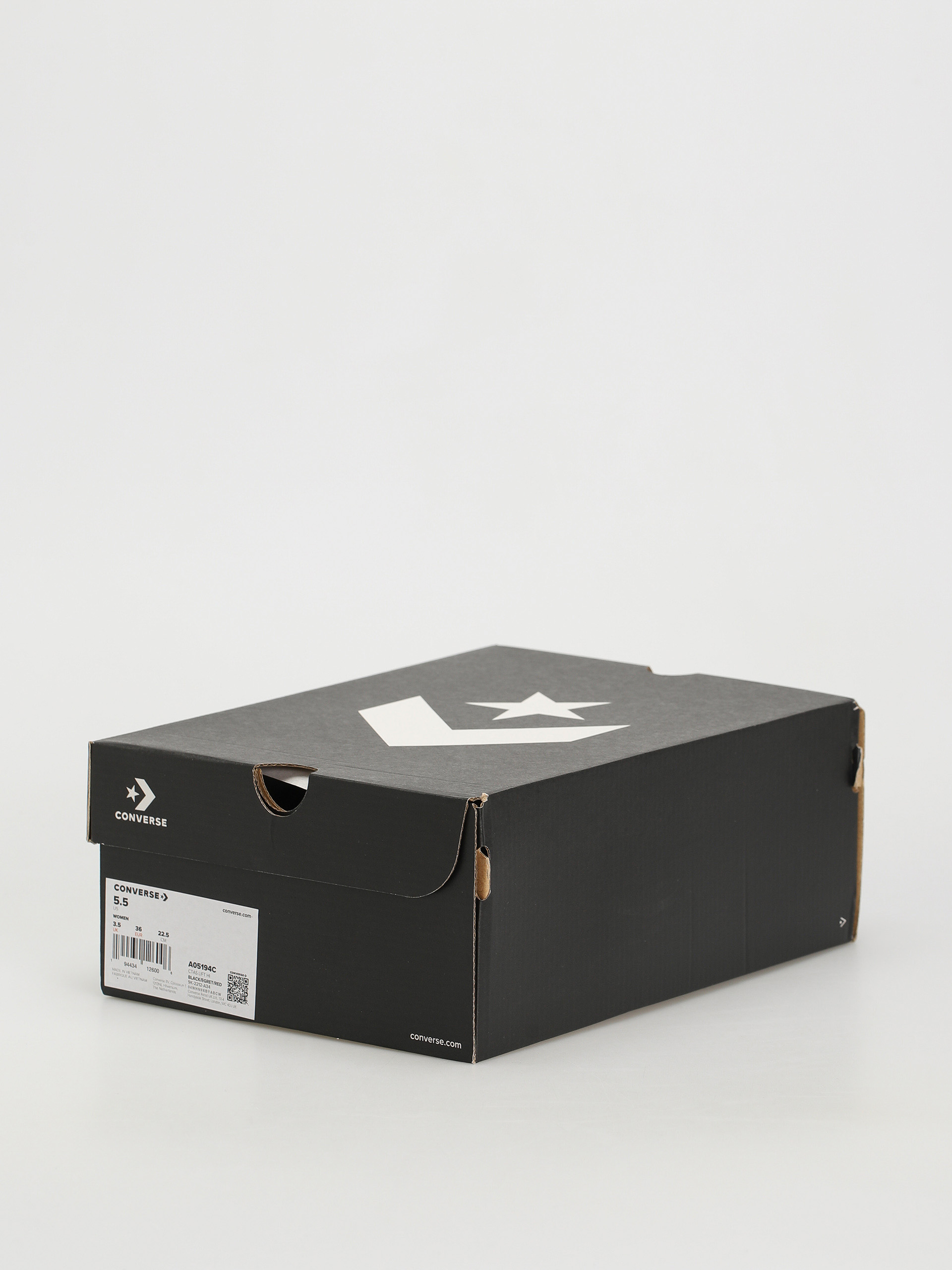 Converse Chuck Taylor All Star Lift Hi Chucks Wmn (black/egret/red)