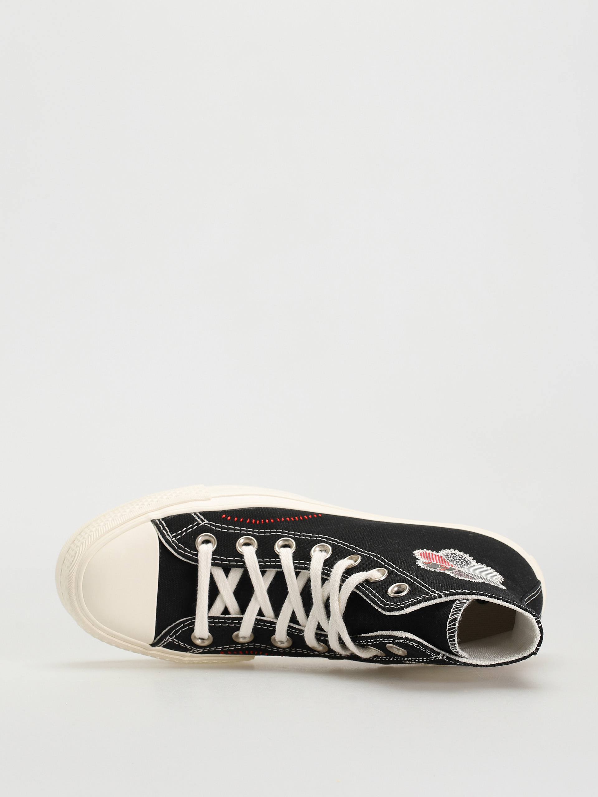 Converse Chuck Taylor All Star Lift Hi Chucks Wmn (black/egret/red)