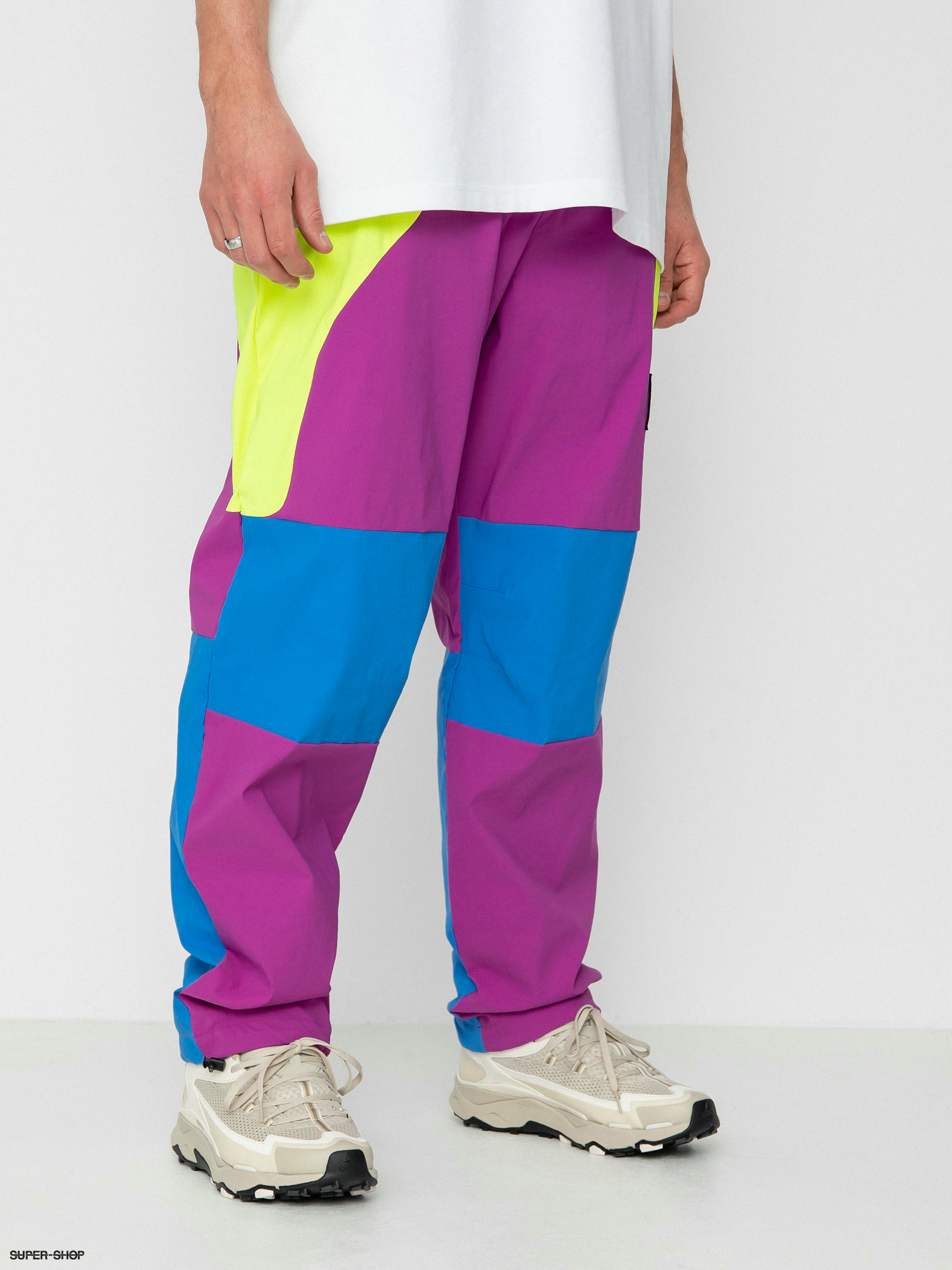 The North Face Carduelis Track Pants (purple cactus flower/led yellow ...