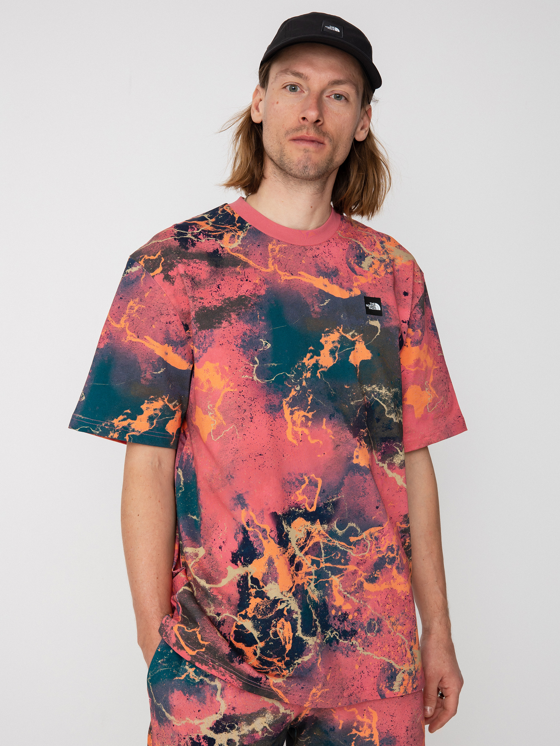 T♡* The North Face Summer Logo T-shirt - red (cosmo pink tnf