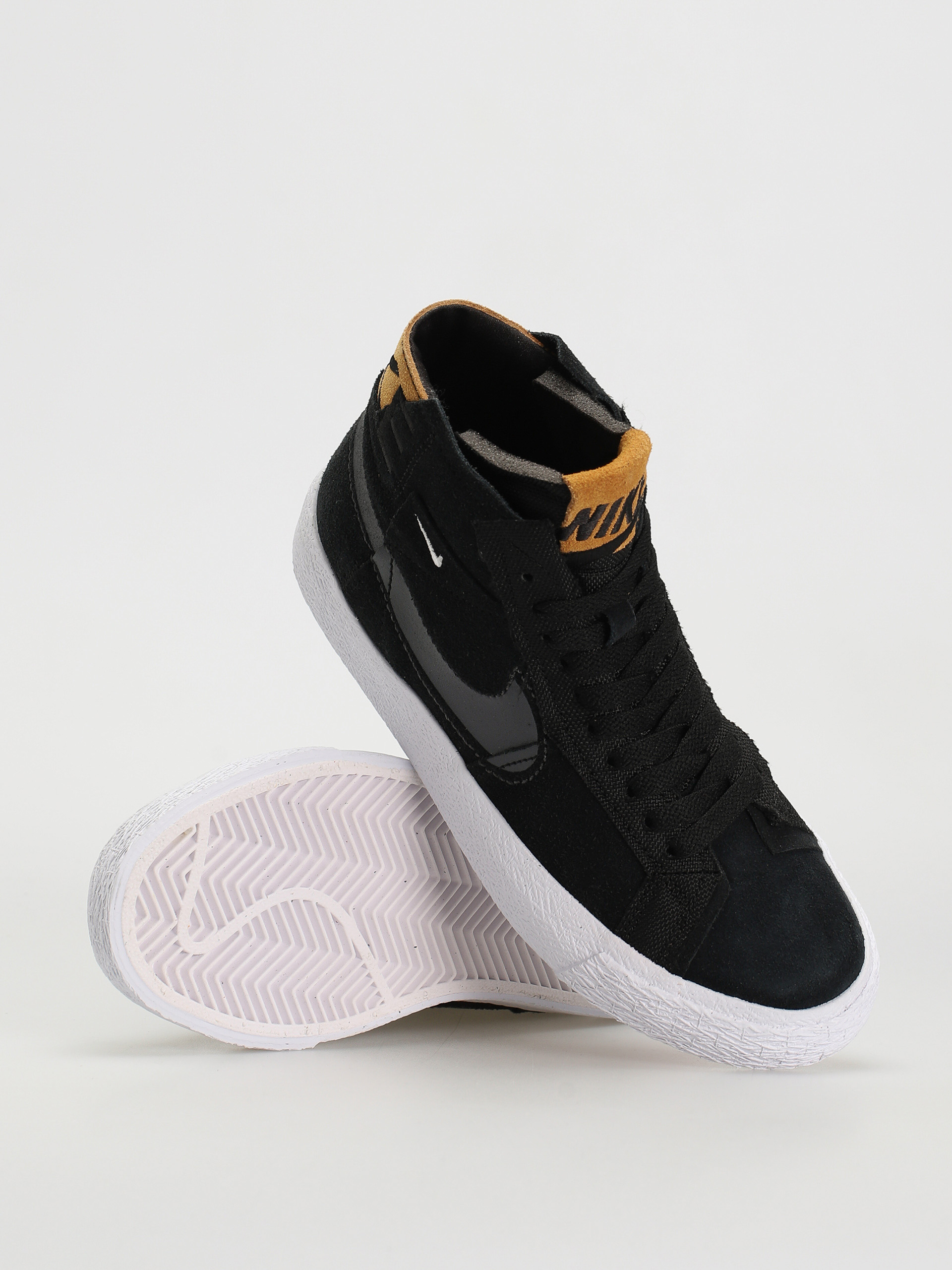 Nike SB Zoom Blazer Mid Prm Schuhe (black/anthracite black white)