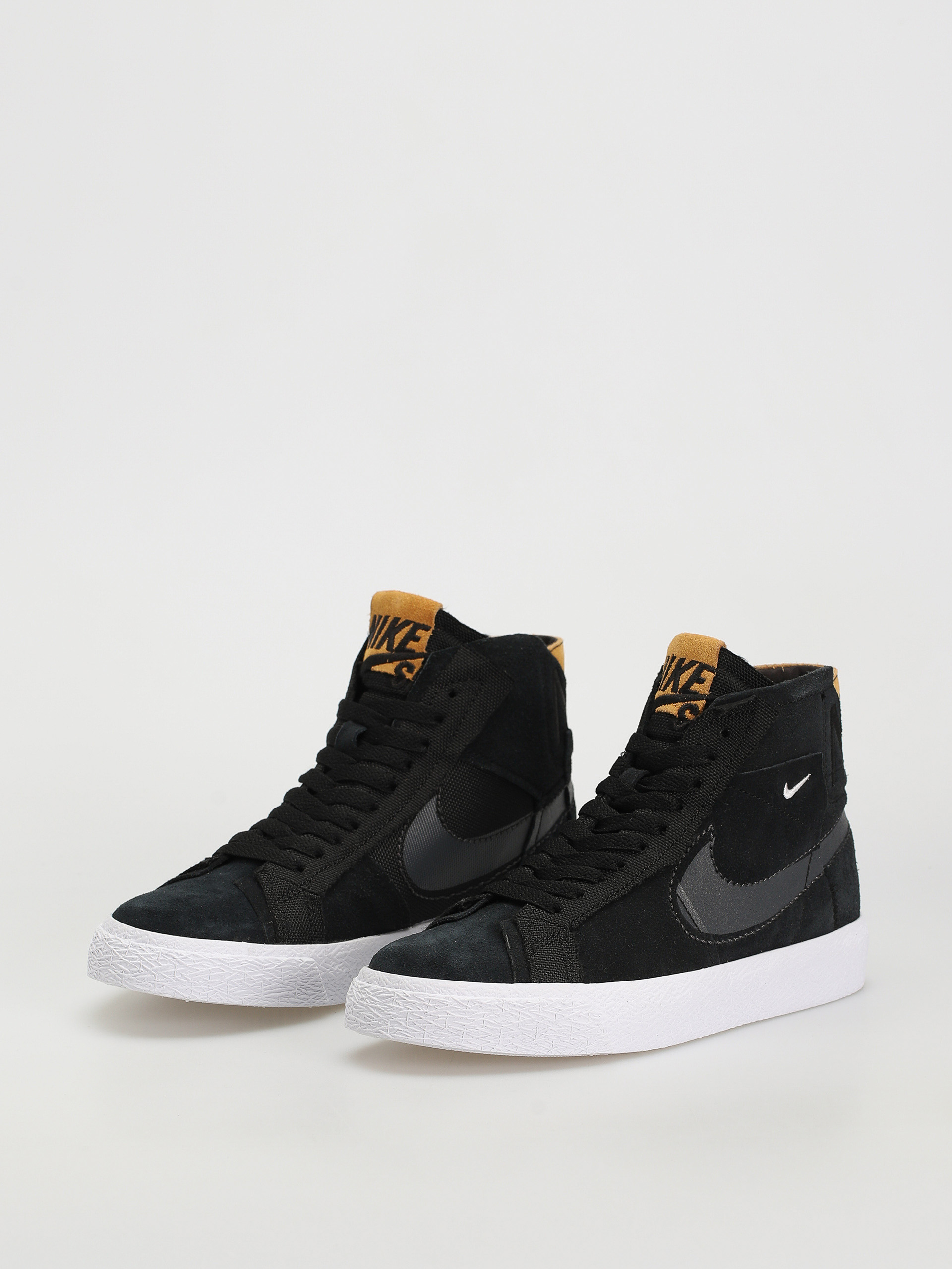 Nike SB Zoom Blazer Mid Prm Shoes (black/anthracite black white)