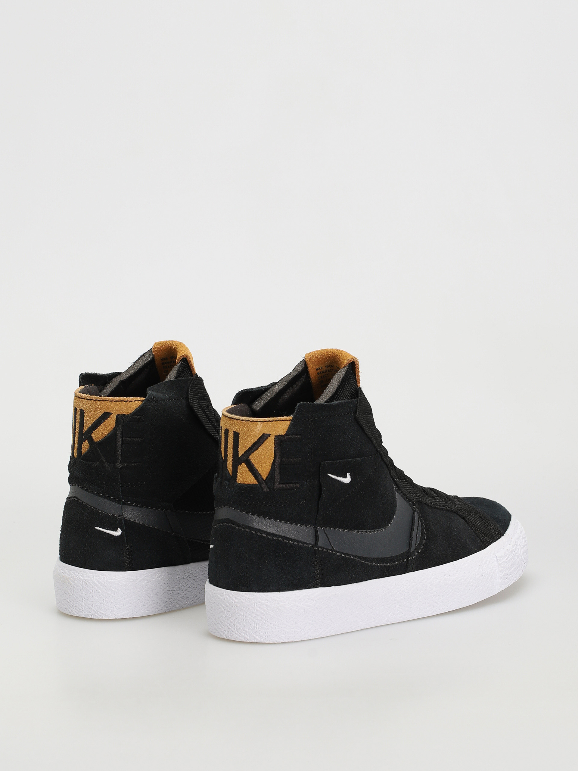Nike SB Zoom Blazer Mid Prm Shoes (black/anthracite black white)