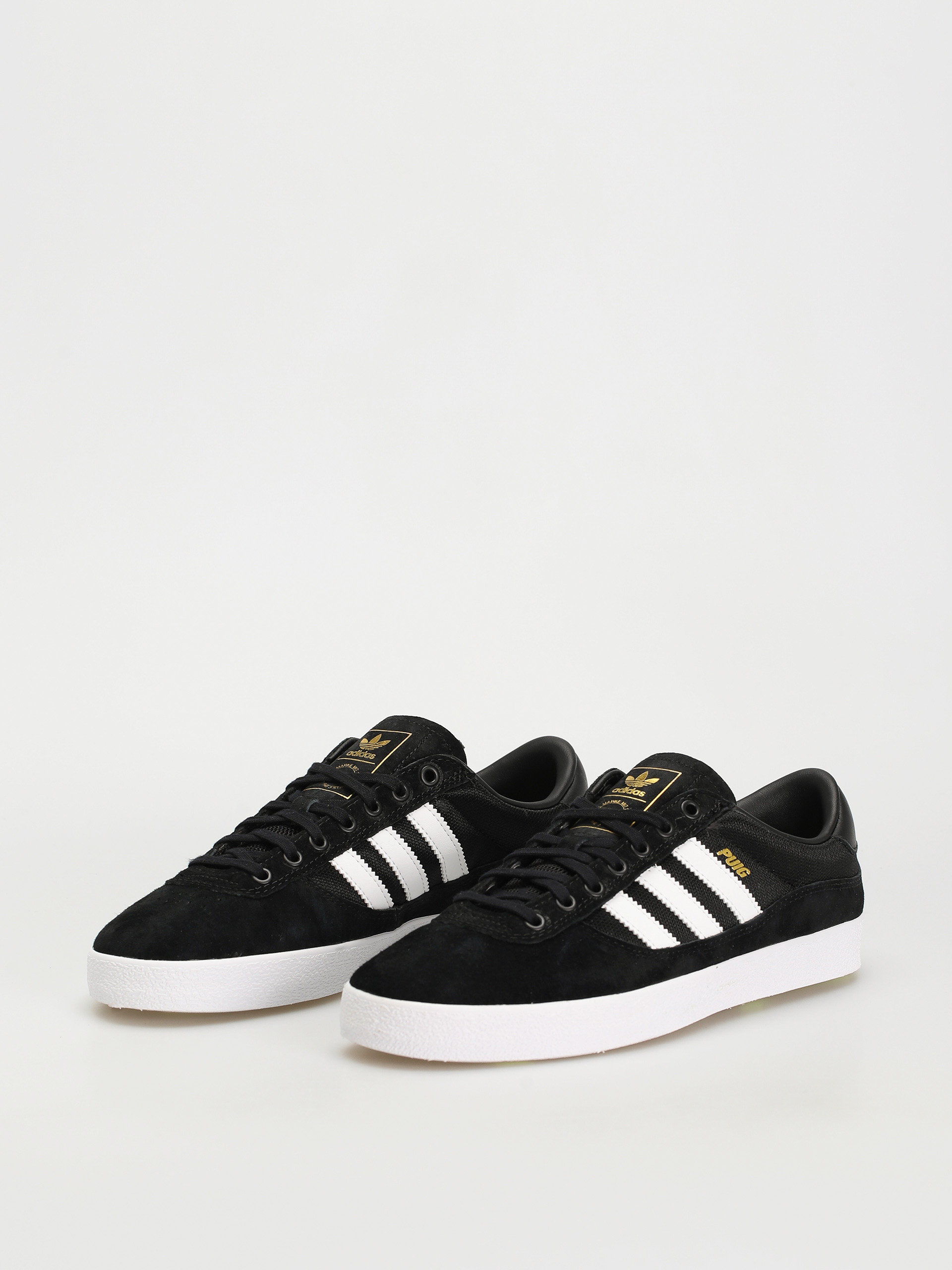 adidas Puig Indoor Schuhe (cblack/ftwwht/pullim)