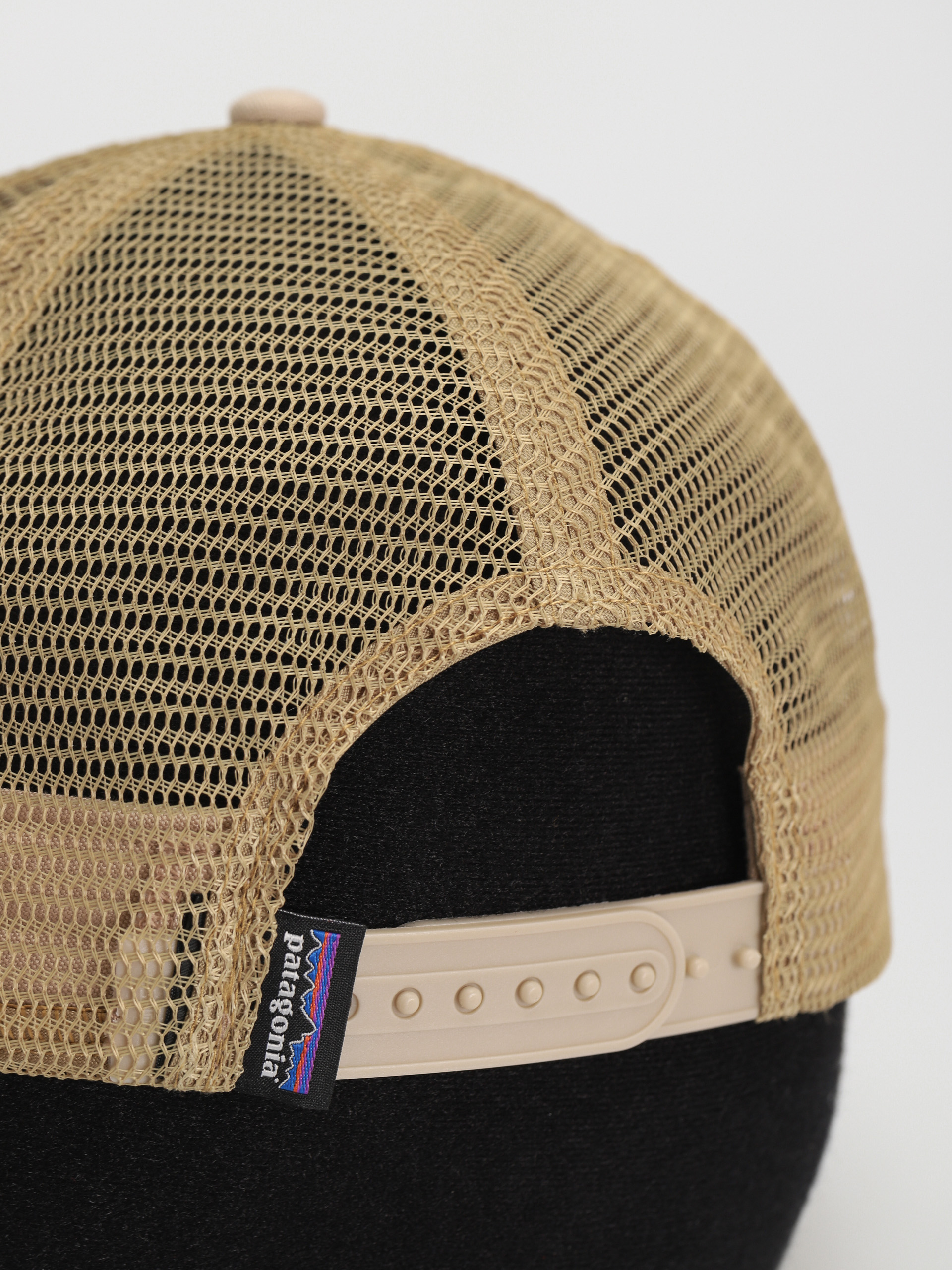 Patagonia P 6 Logo Trucker Cap (oar tan w/classic tan)