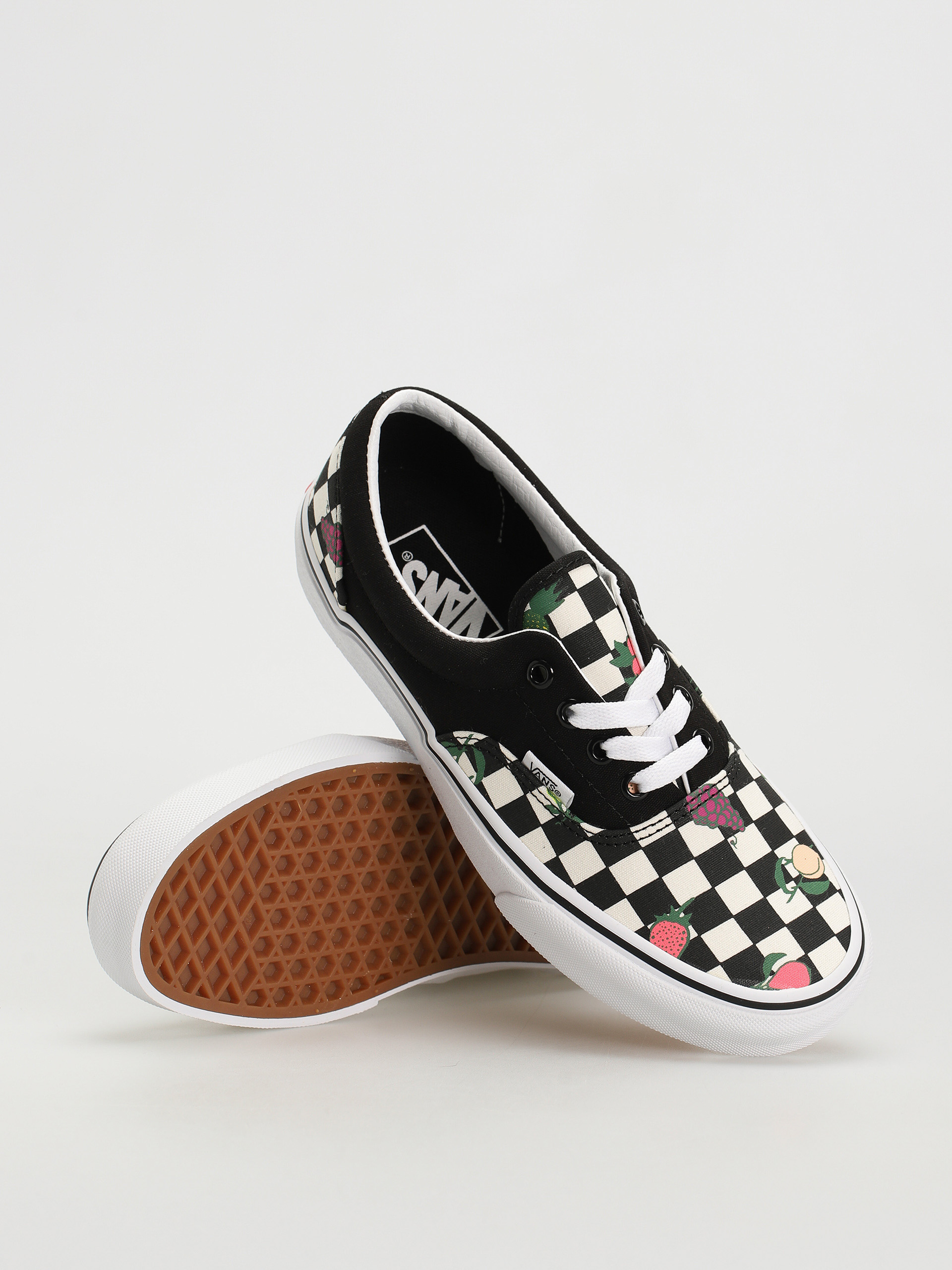 Vans Era Schuhe Wmn (fruit checkerboard black/white)