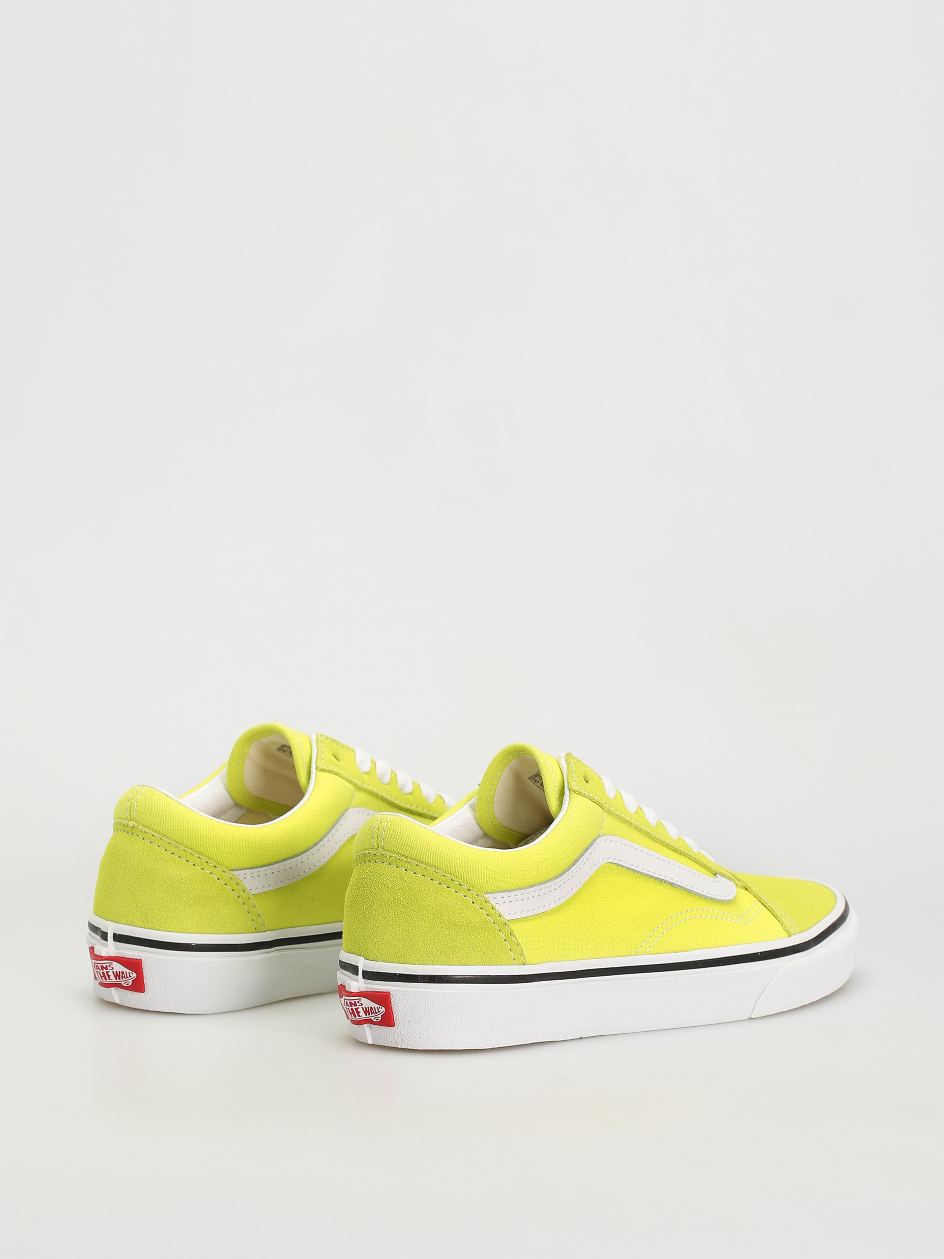 Vans Old Skool Shoes Wmn yellow green color theory evening primruniwe