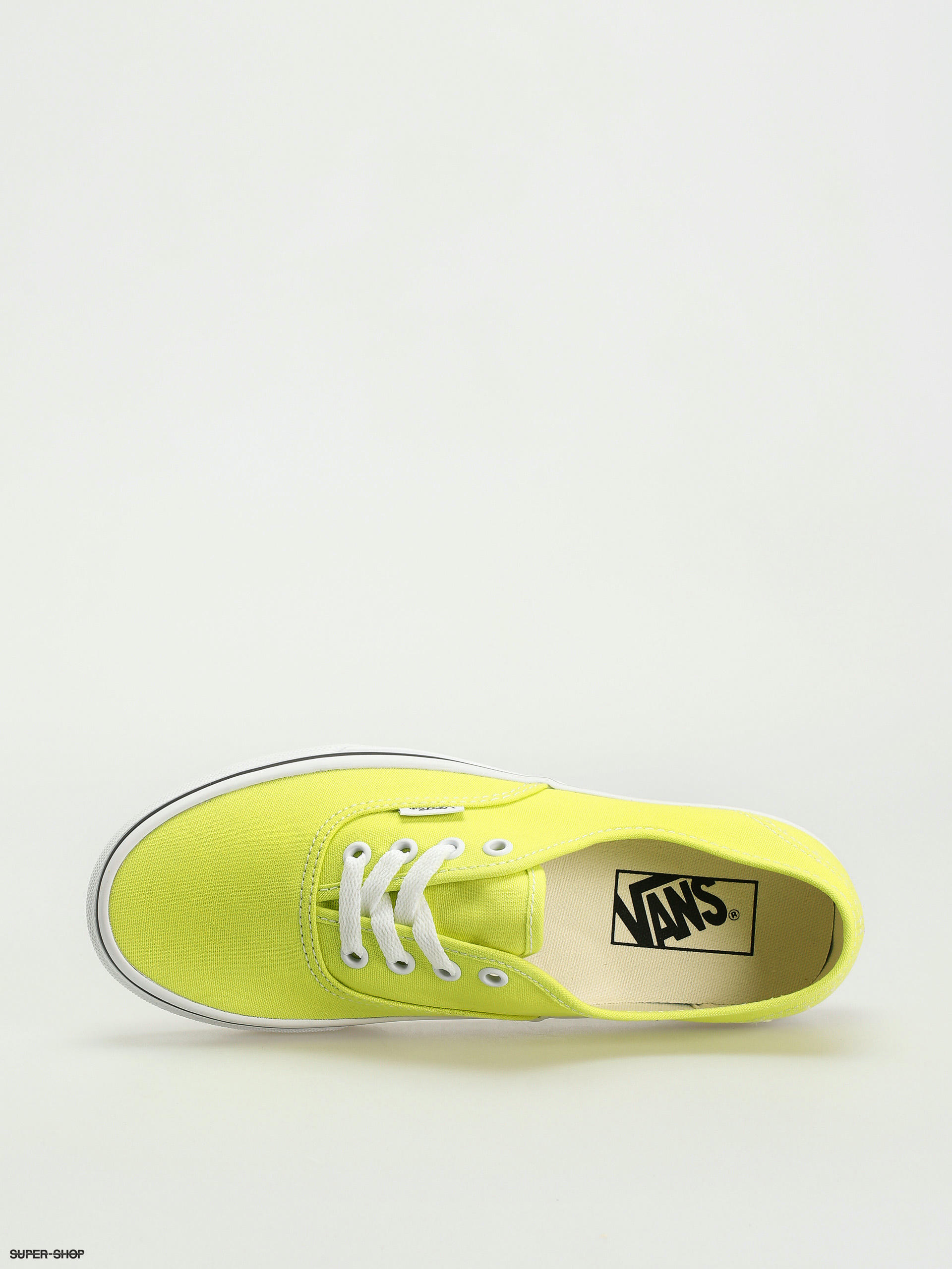 Vans authentic yellow outlet neon