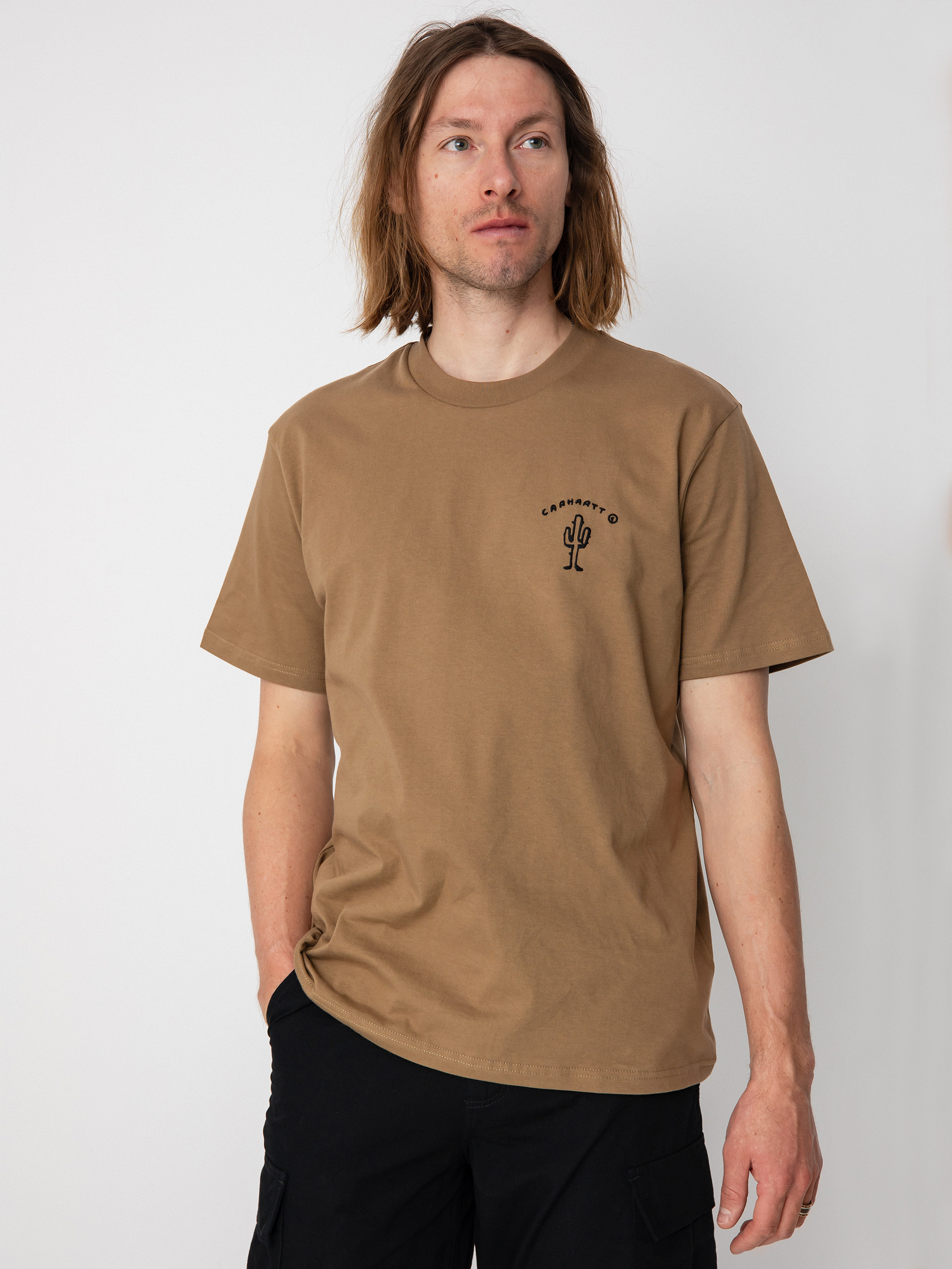Carhartt WIP New Frontier T-shirt - brown (buffalo)