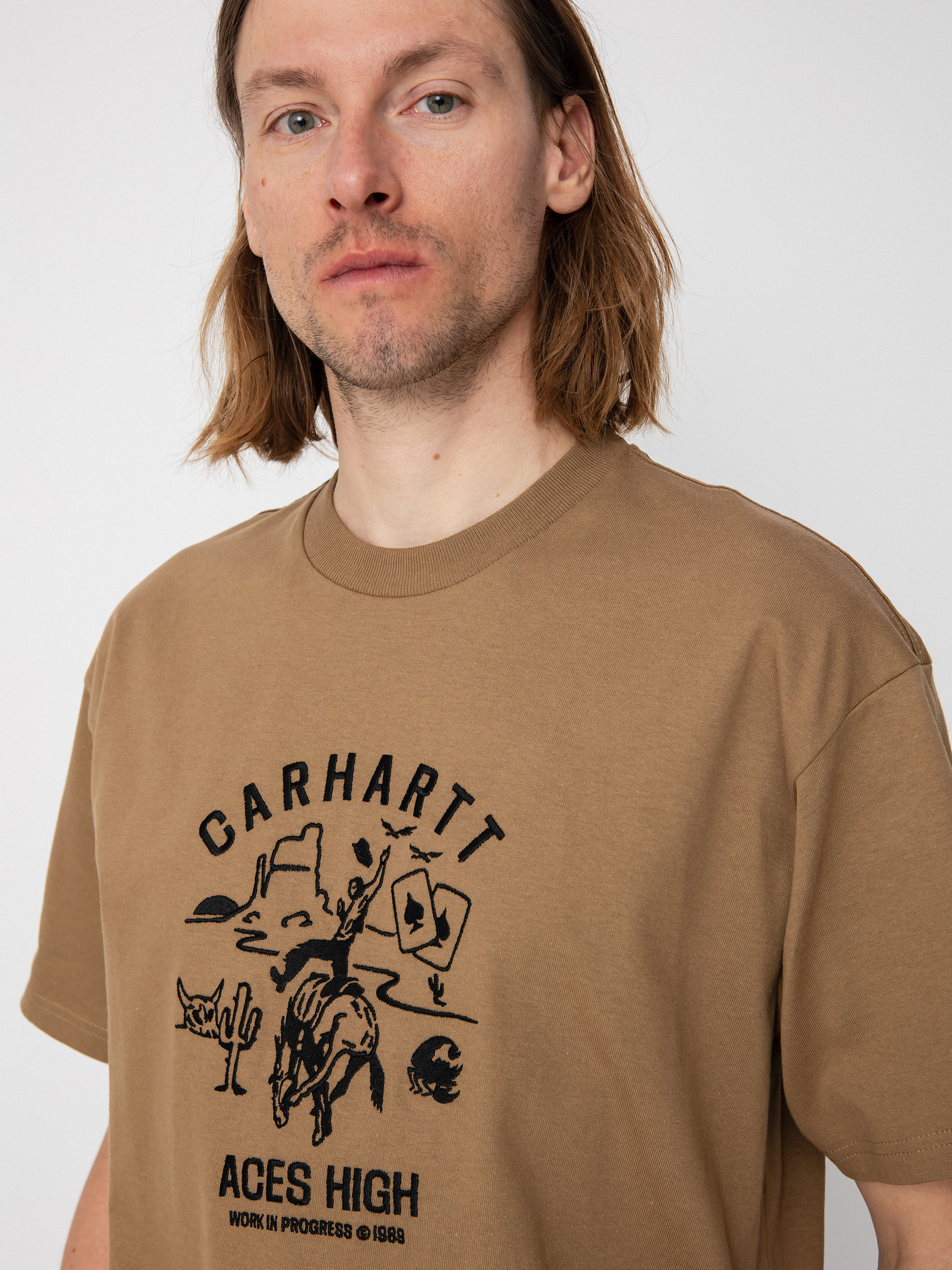Carhartt WIP Souvenir Valley T-Shirt (buffalo/black)