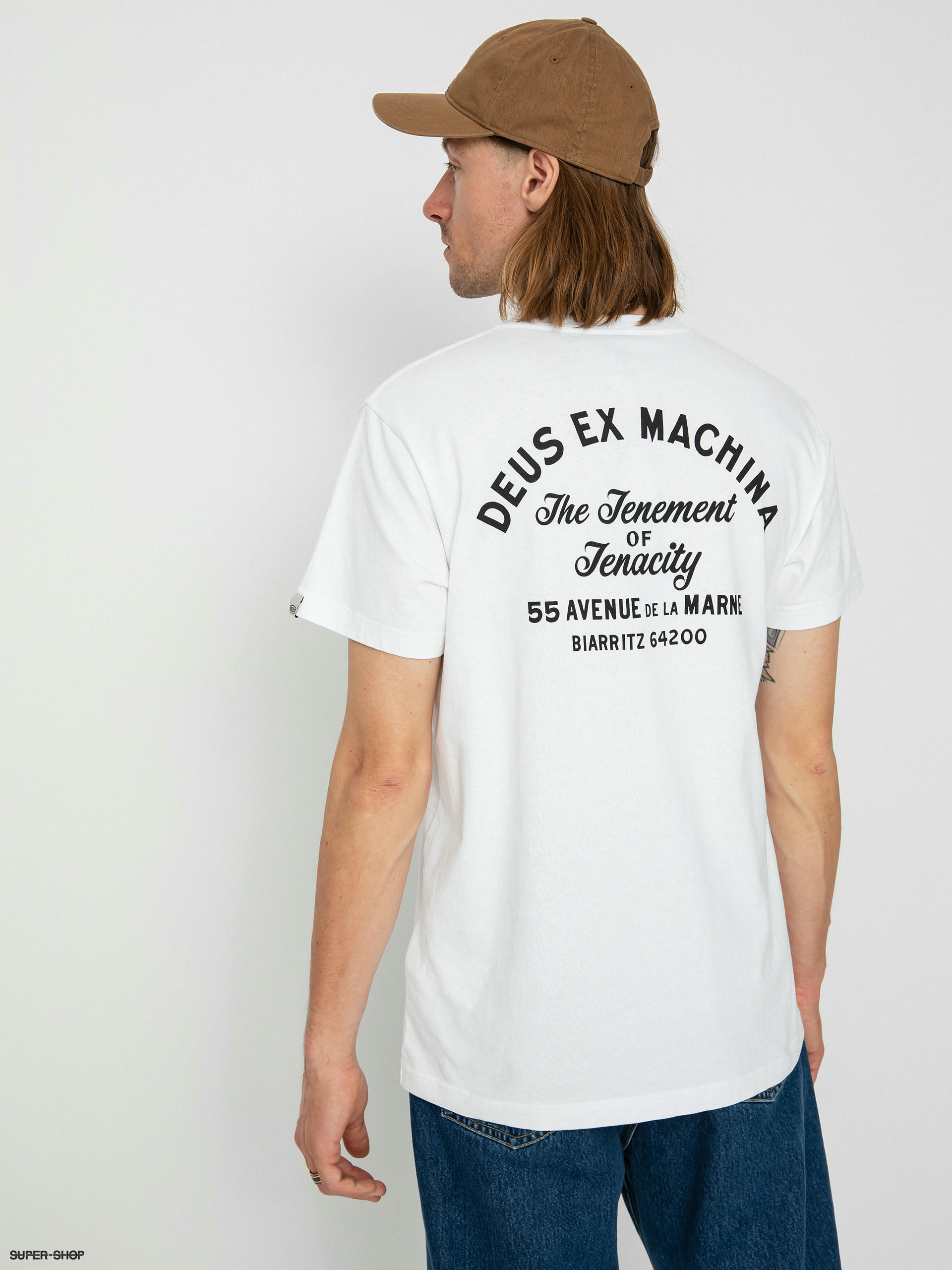 Deus Ex Machina Biarritz Address T-shirt (white)