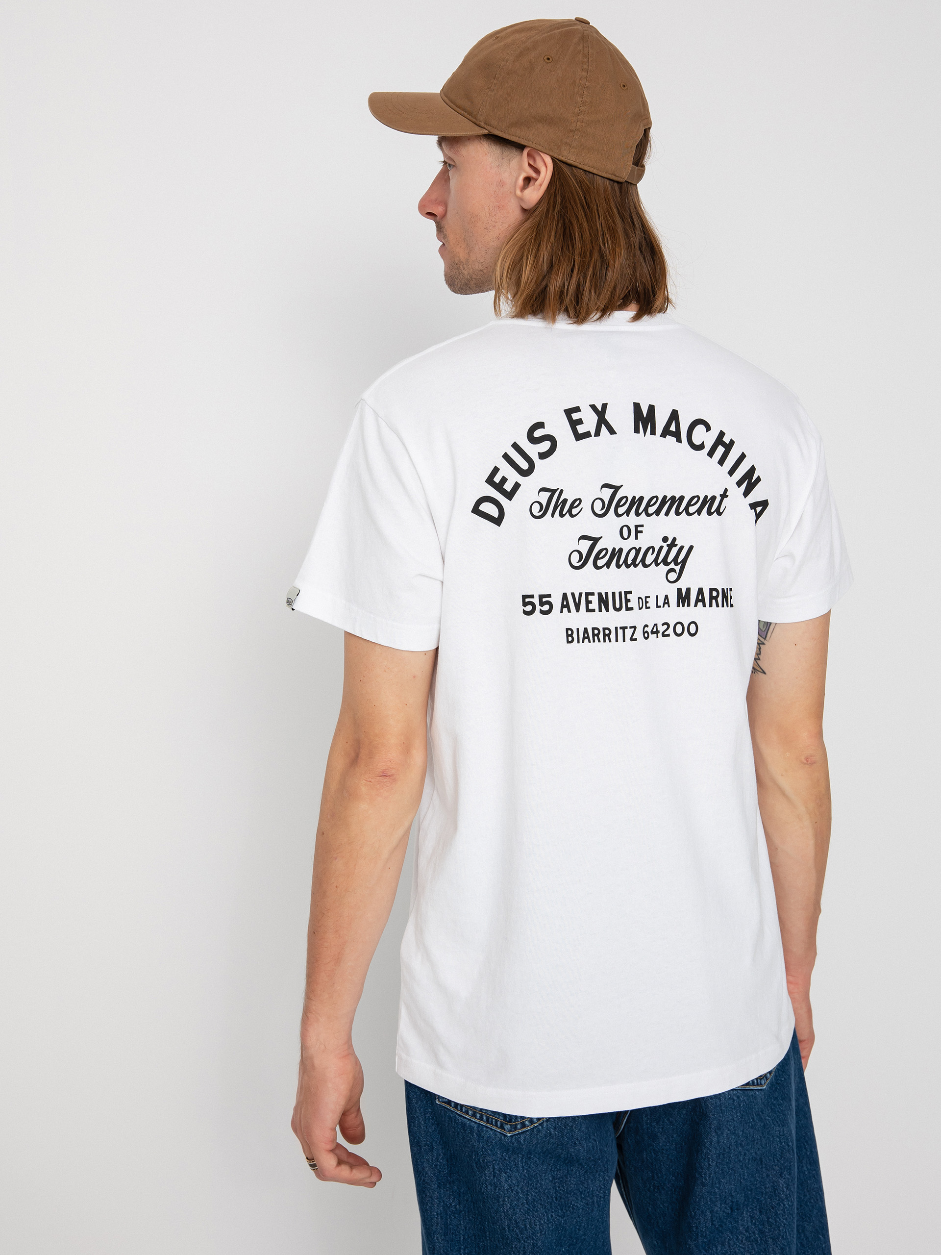 Deus Ex Machina Biarritz Address T-shirt (white)