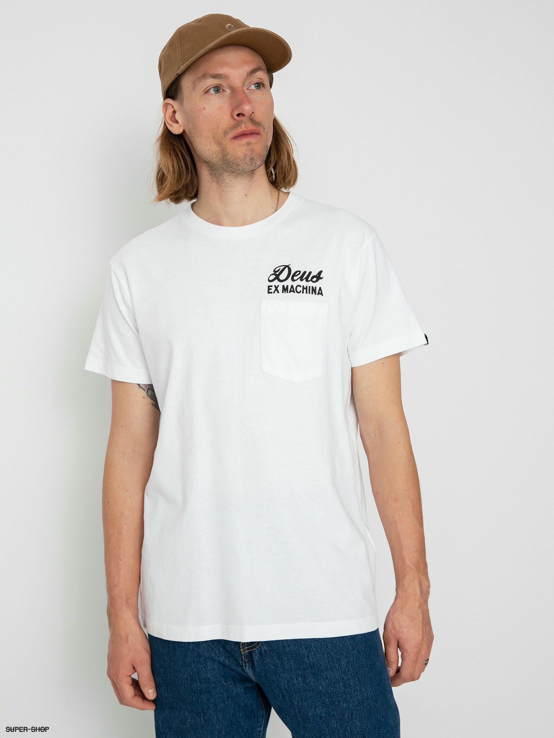 Deus Ex Machina Biarritz Address T-shirt (white)