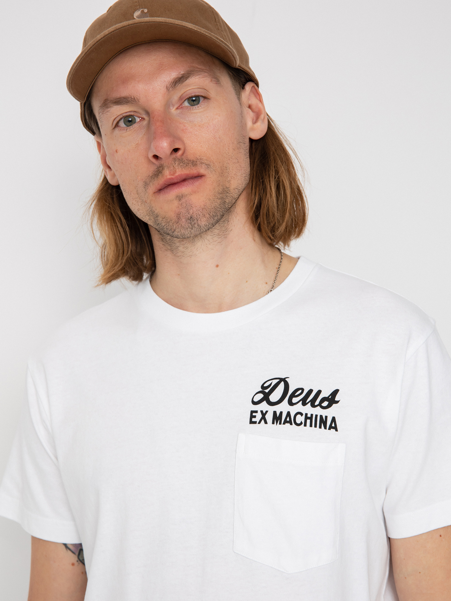 Deus Ex Machina Biarritz Address T-shirt (white)
