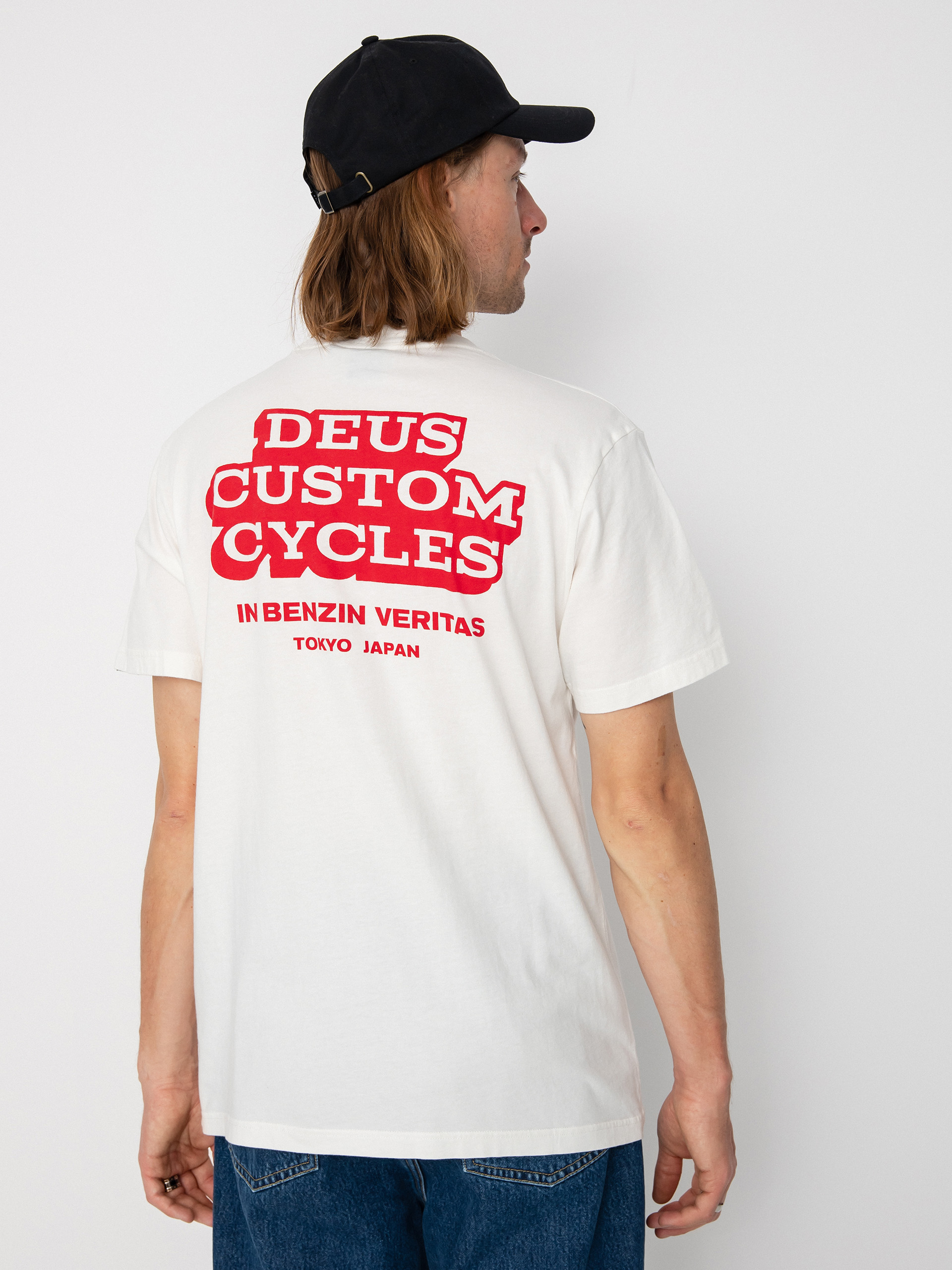 Deus Ex Machina Redline T-shirt (vintage wite)