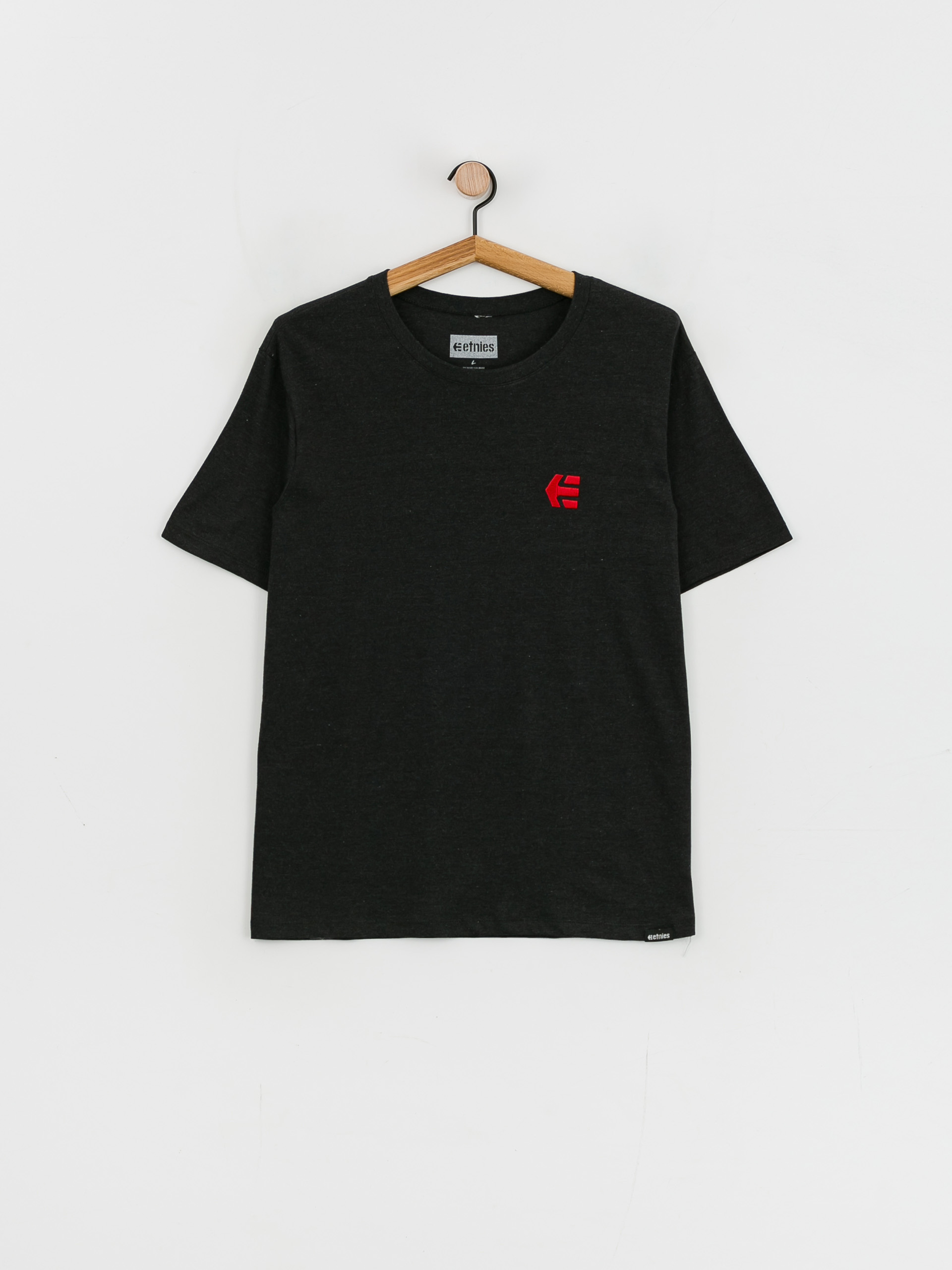 Etnies Icon Quick Dry T-Shirt (black/red)