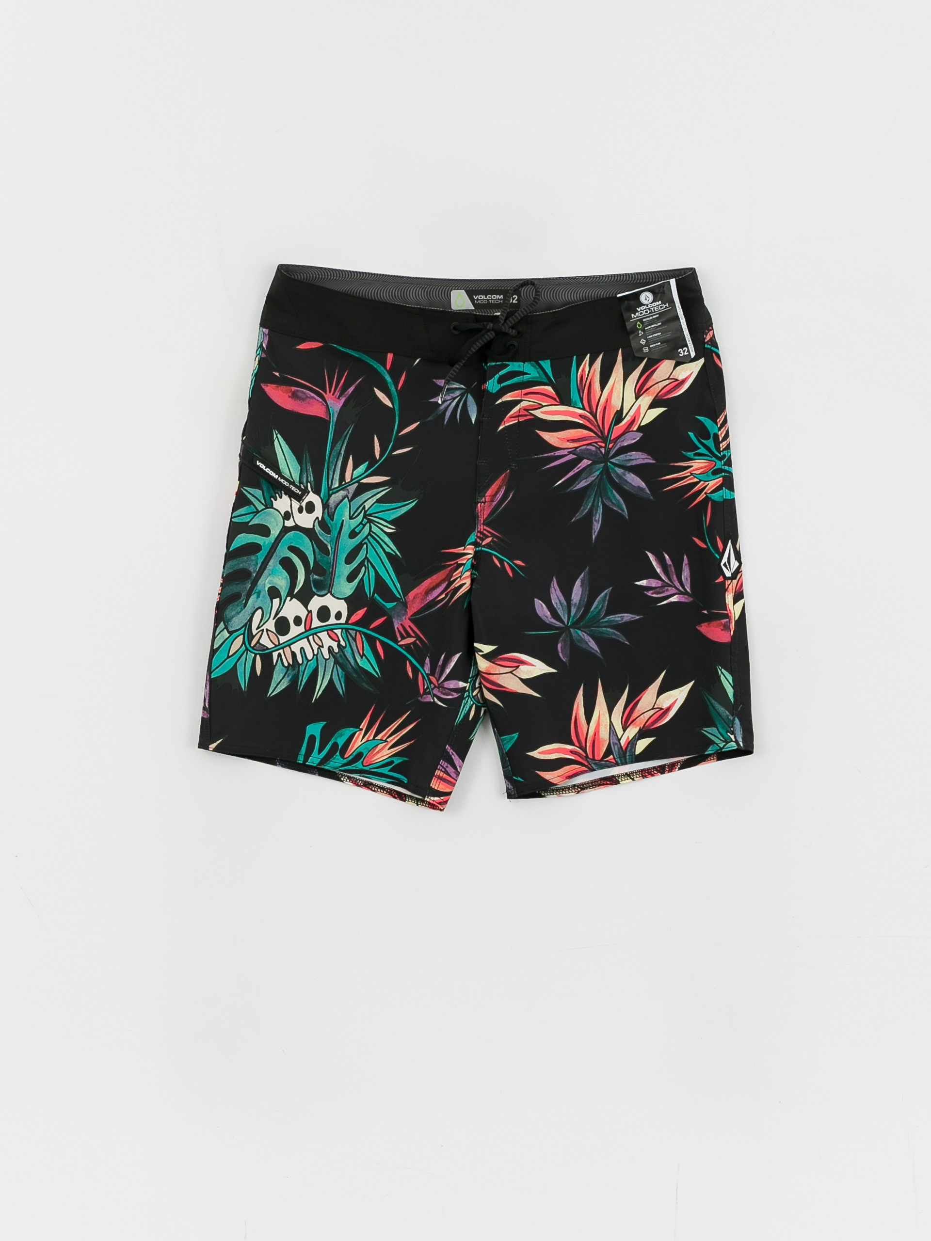 Volcom V Ent Pepper Mod 19 Boardshorts (black)